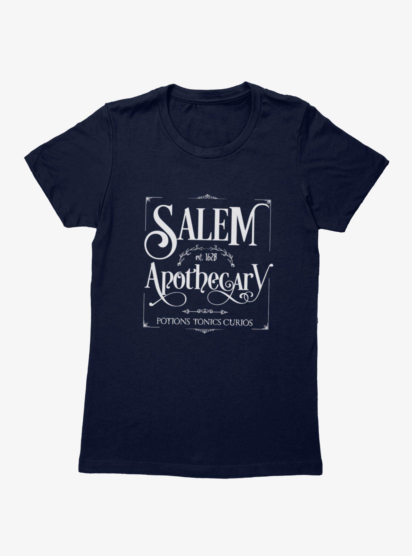 Salem Apothecary Est 1628 Womens T-Shirt