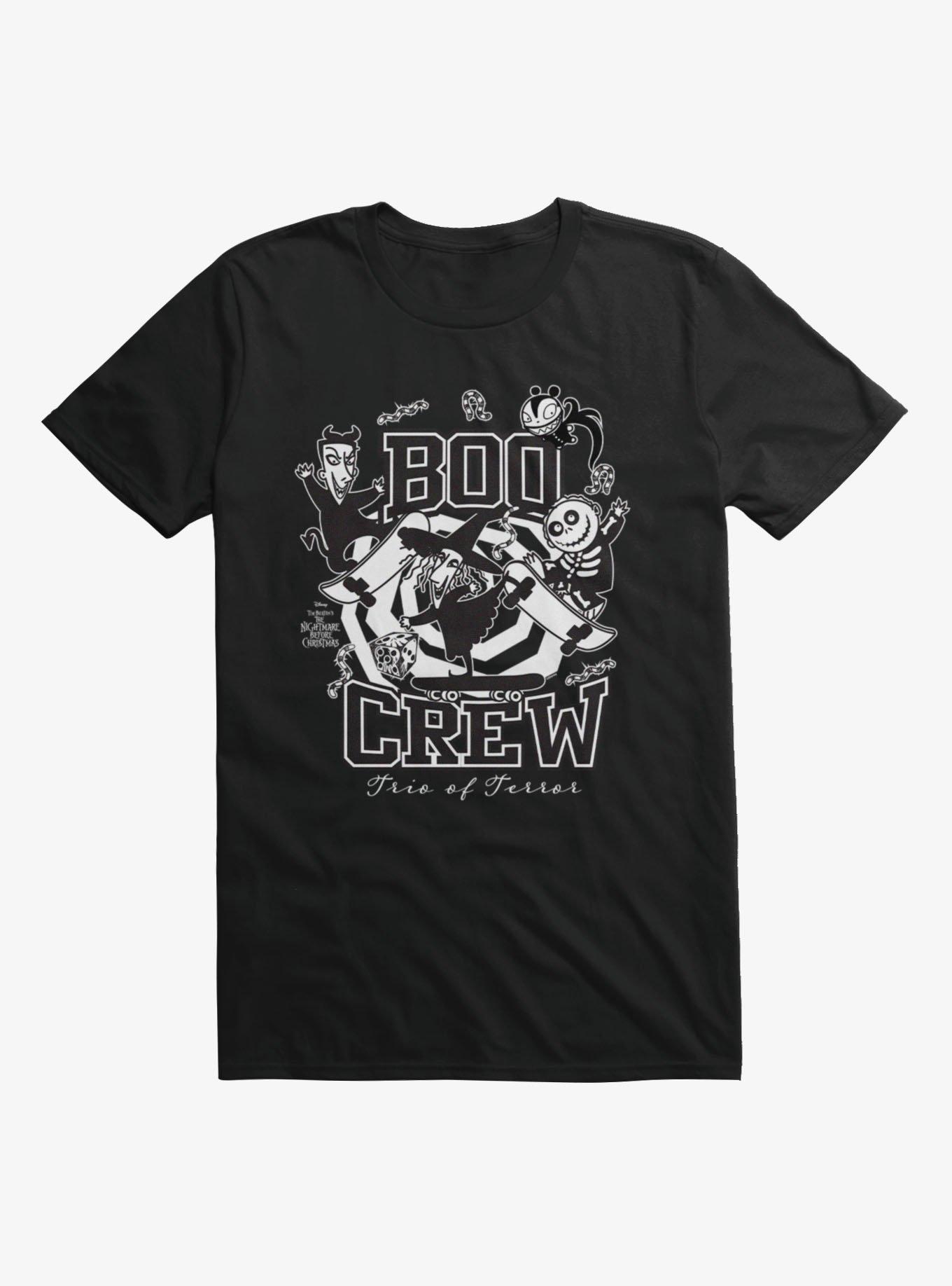 Disney The Nightmare Before Christmas Boo Crew Trio Of Terror T-Shirt
