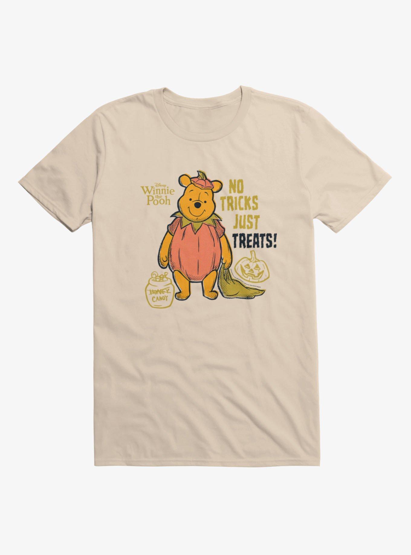 Disney Winnie The Pooh No Tricks Just Treats T-Shirt