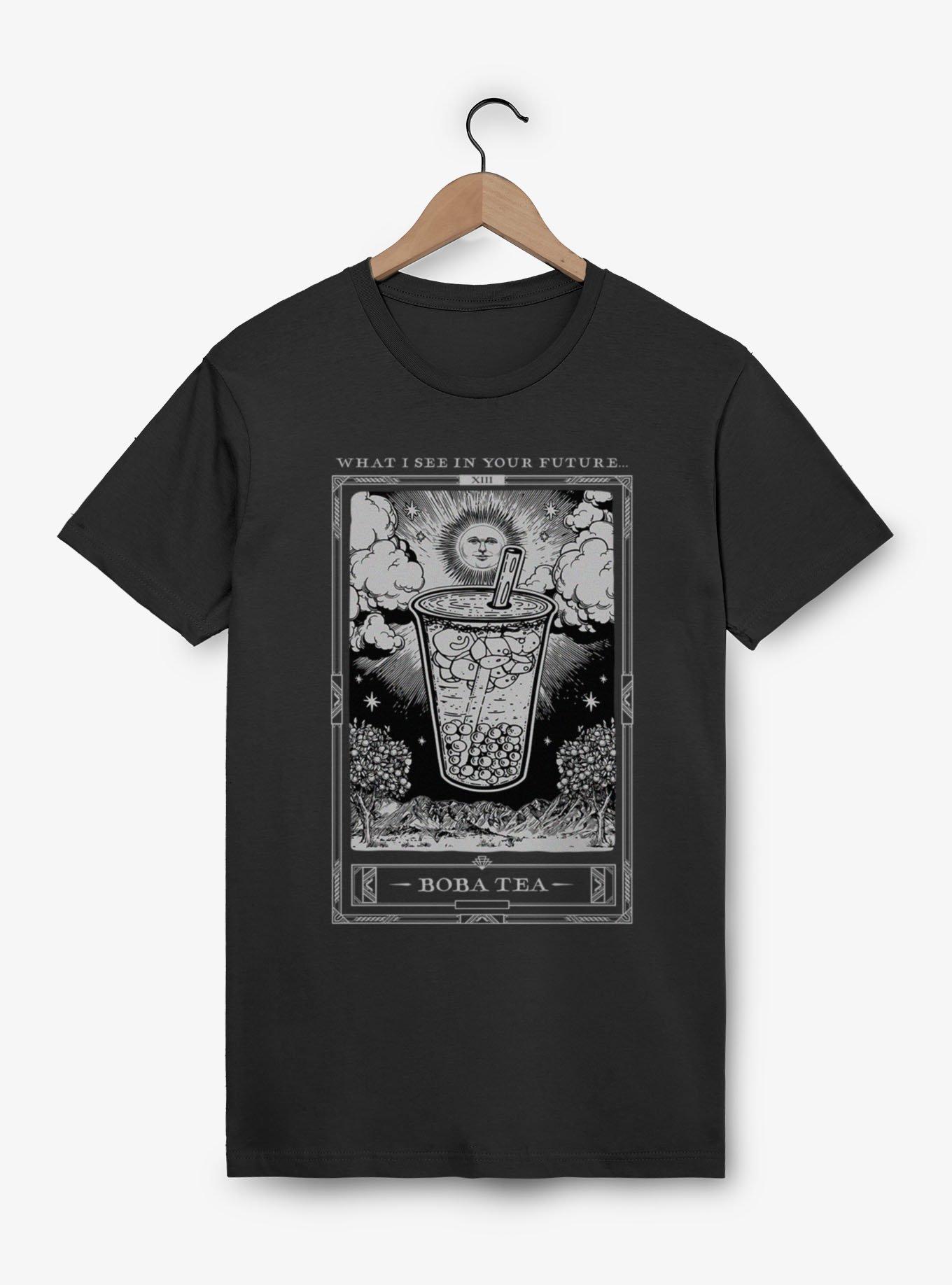 Boba Tea Tarot Card T-Shirt