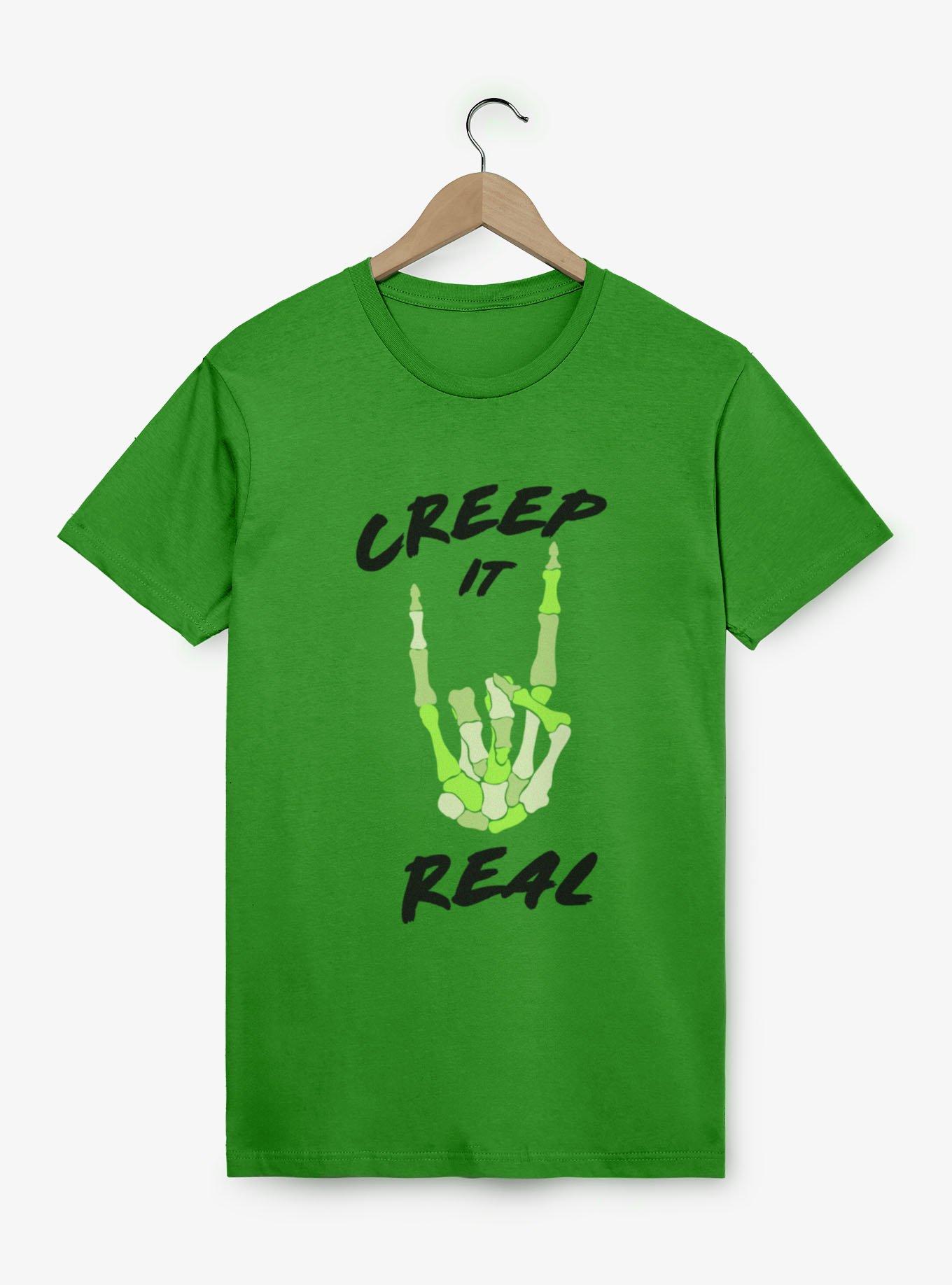 Skeleton Hand Creep It Real T-Shirt