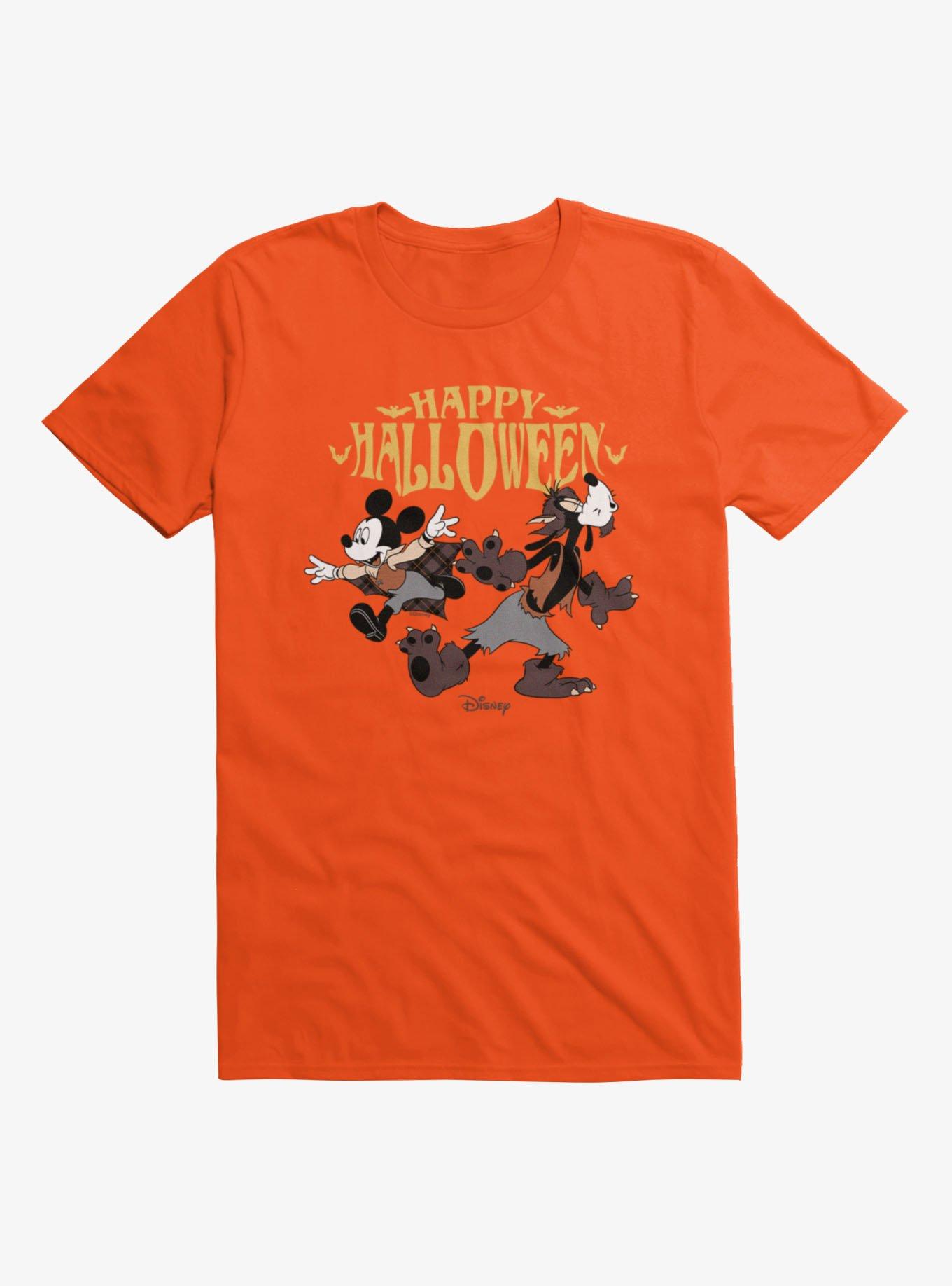 Disney Mickey Mouse Happy Halloween Goofy With Mickey T-Shirt