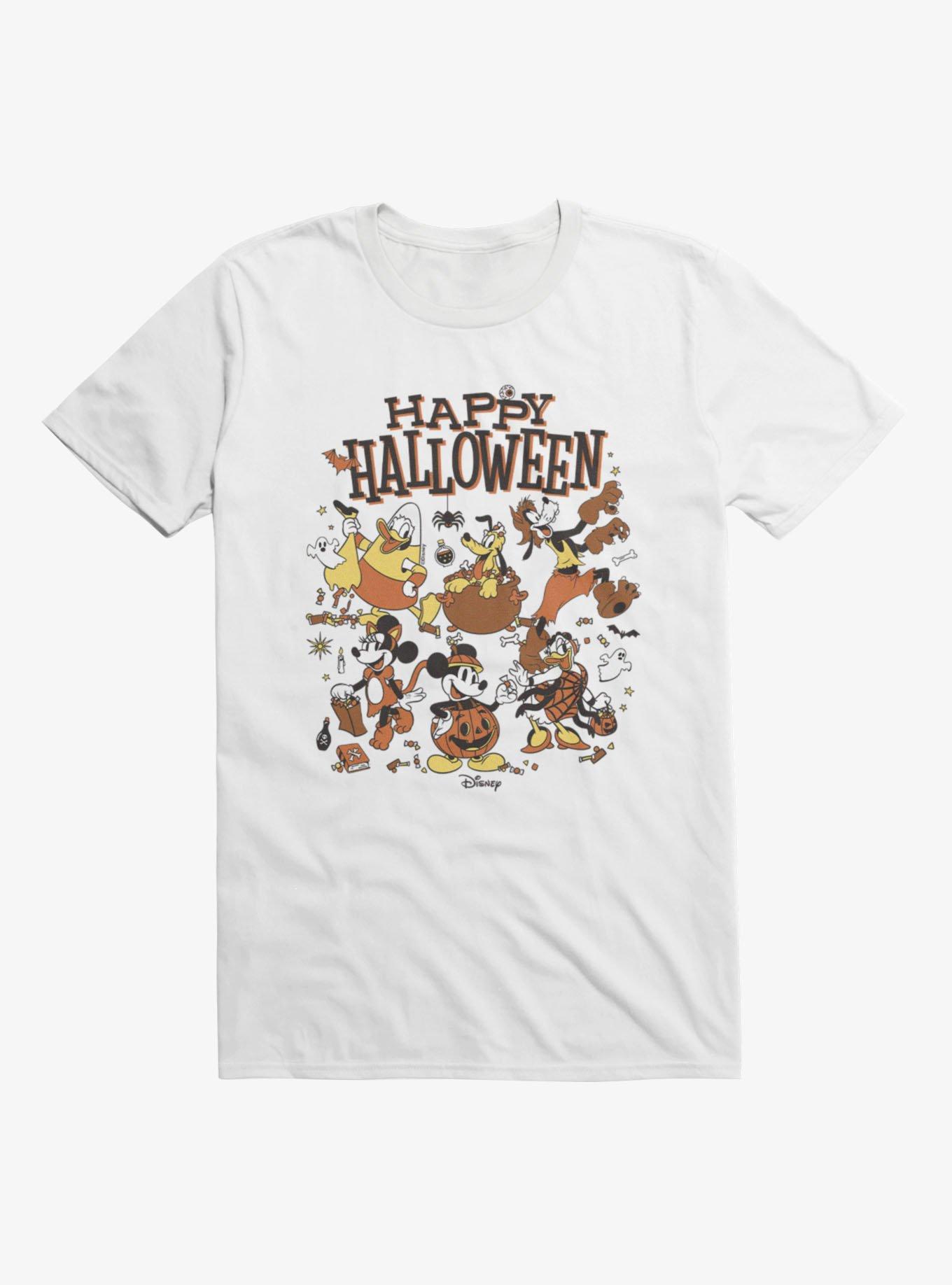 Disney Mickey Mouse Happy Halloween Mickey And Pals T-Shirt