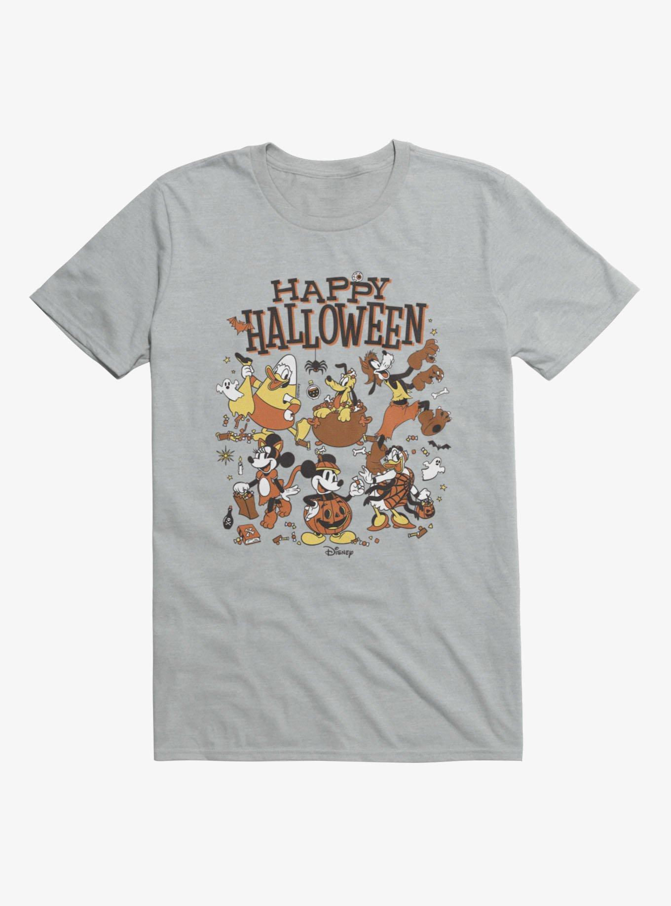 Disney Mickey Mouse Happy Halloween Mickey And Pals T-Shirt