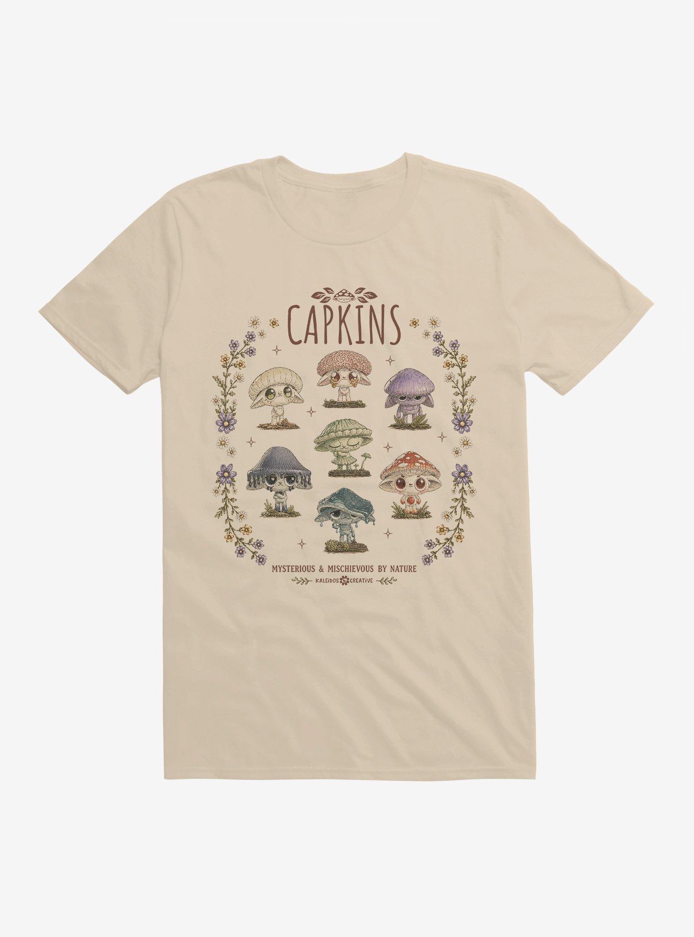 Kaleidos Creative Capkins Mysterious & Mischevious By Nature T-Shirt