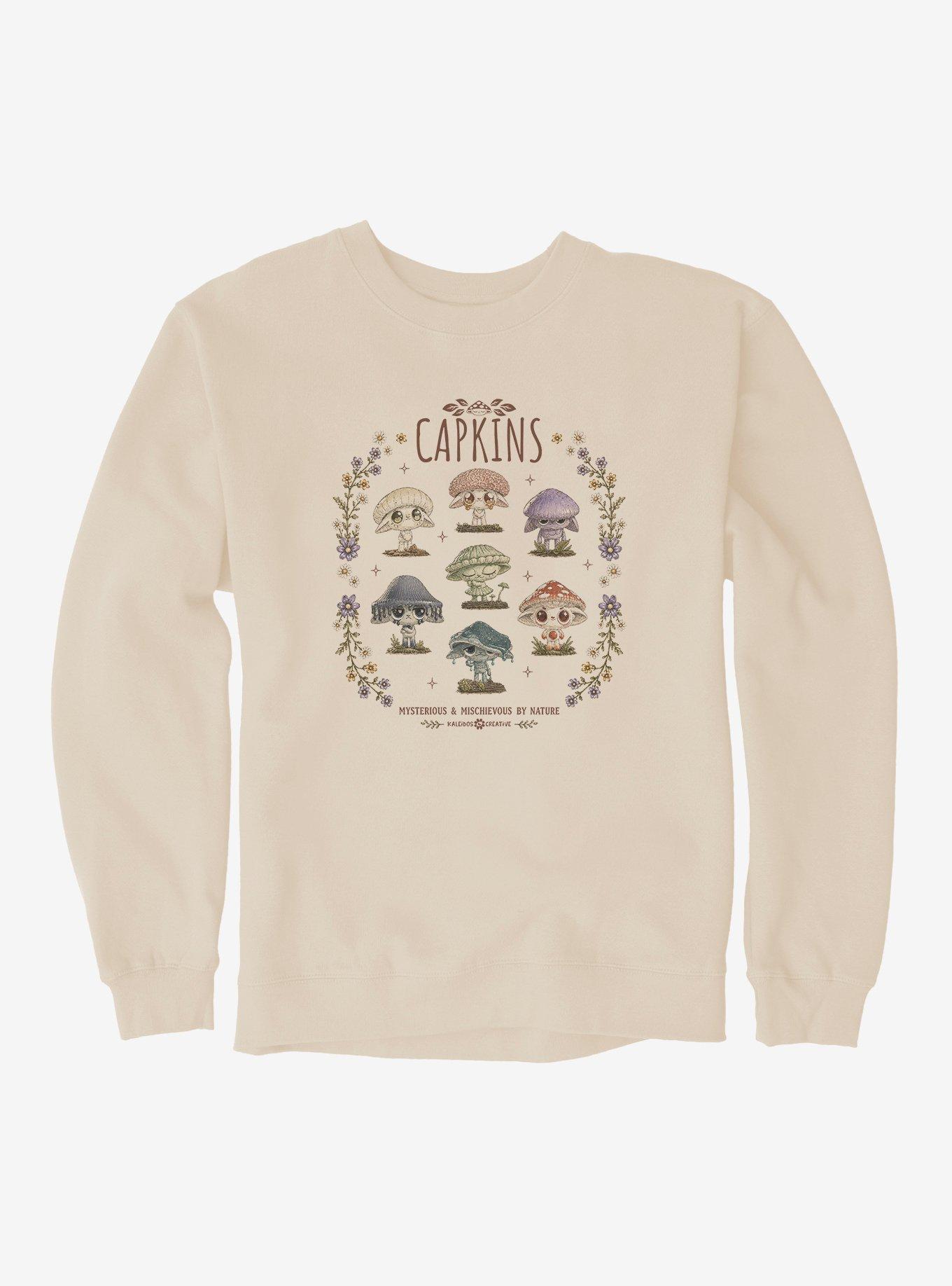 Kaleidos Creative Capkins Mysterious & Mischevious By Nature Sweatshirt