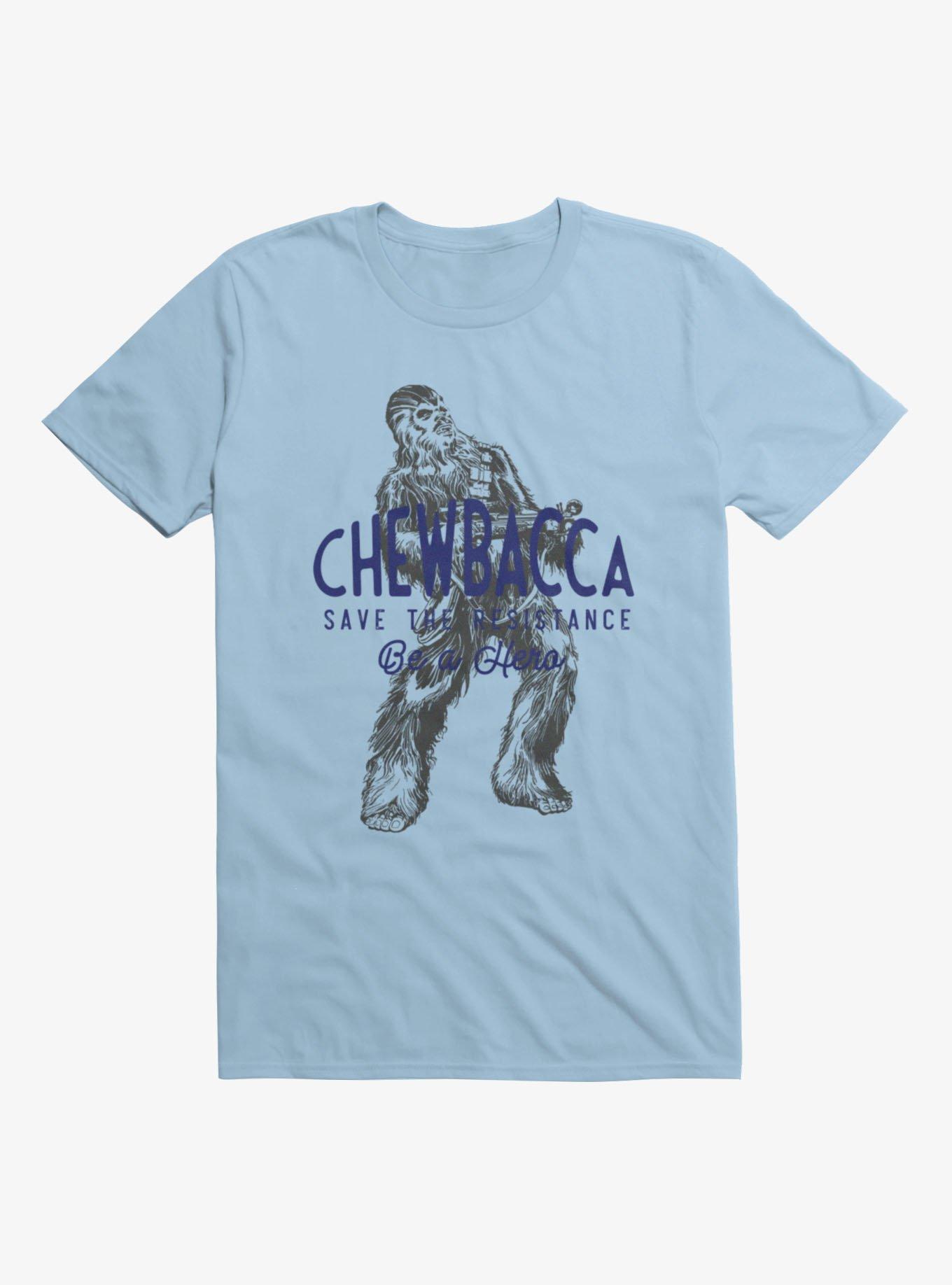 Star Wars Chewbacca Save The Resistance Be a Hero T-Shirt, , hi-res view 1