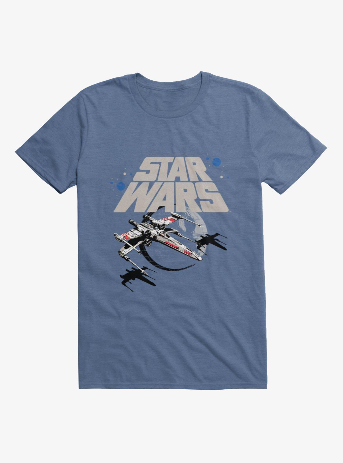 Star Wars Classic Death Star X-Wing Approach T-Shirt