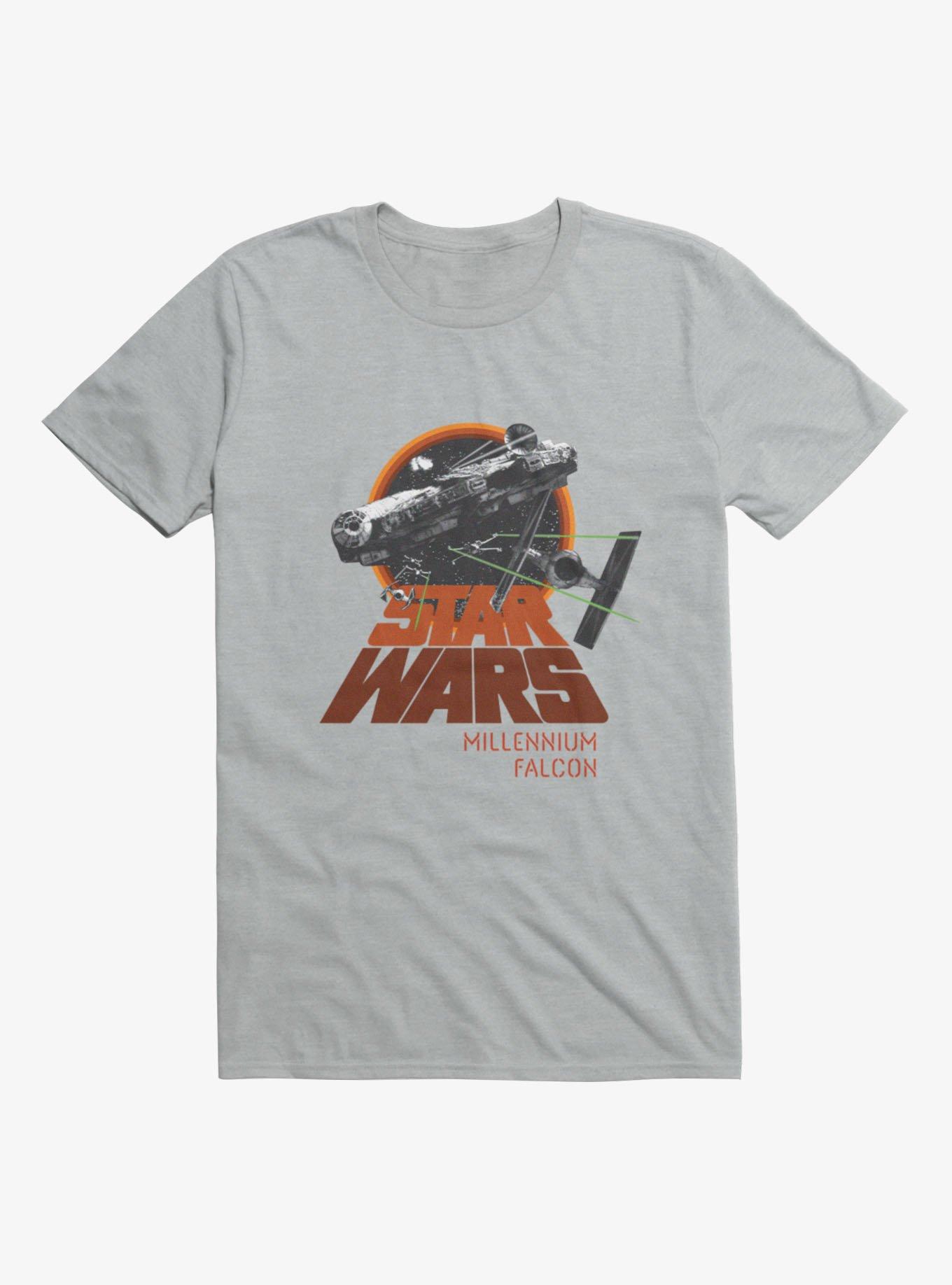 Star Wars Millennium Falcon T-Shirt, SPORT GRAY, hi-res view 1