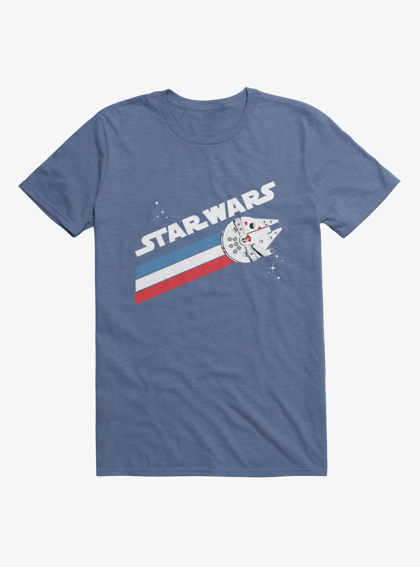 Star Wars Millennium Falcon 4th Of July T-Shirt