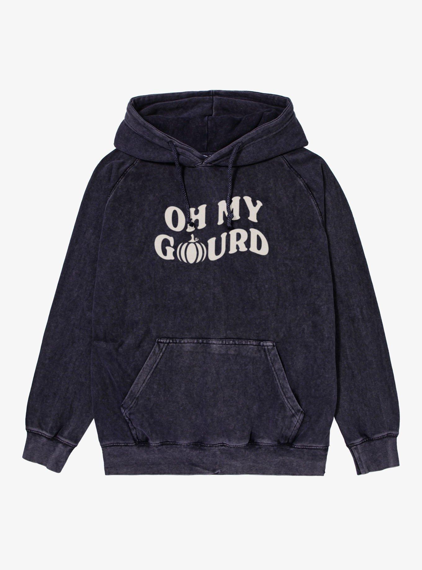 Oh My Gourd Pumpkin Mineral Wash Hoodie