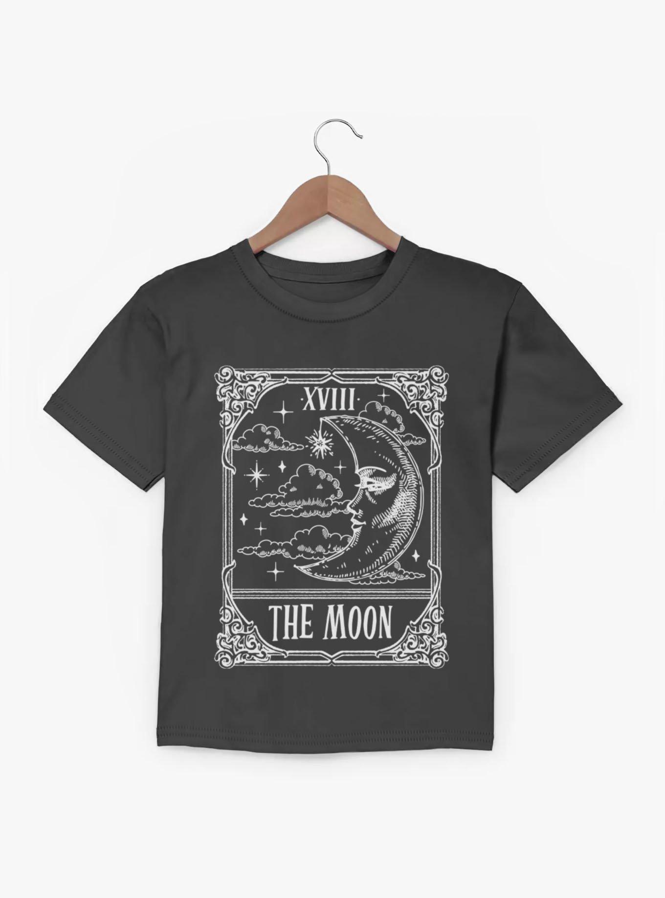 Tarot Moon XVIII Crescent Face Youth T-Shirt