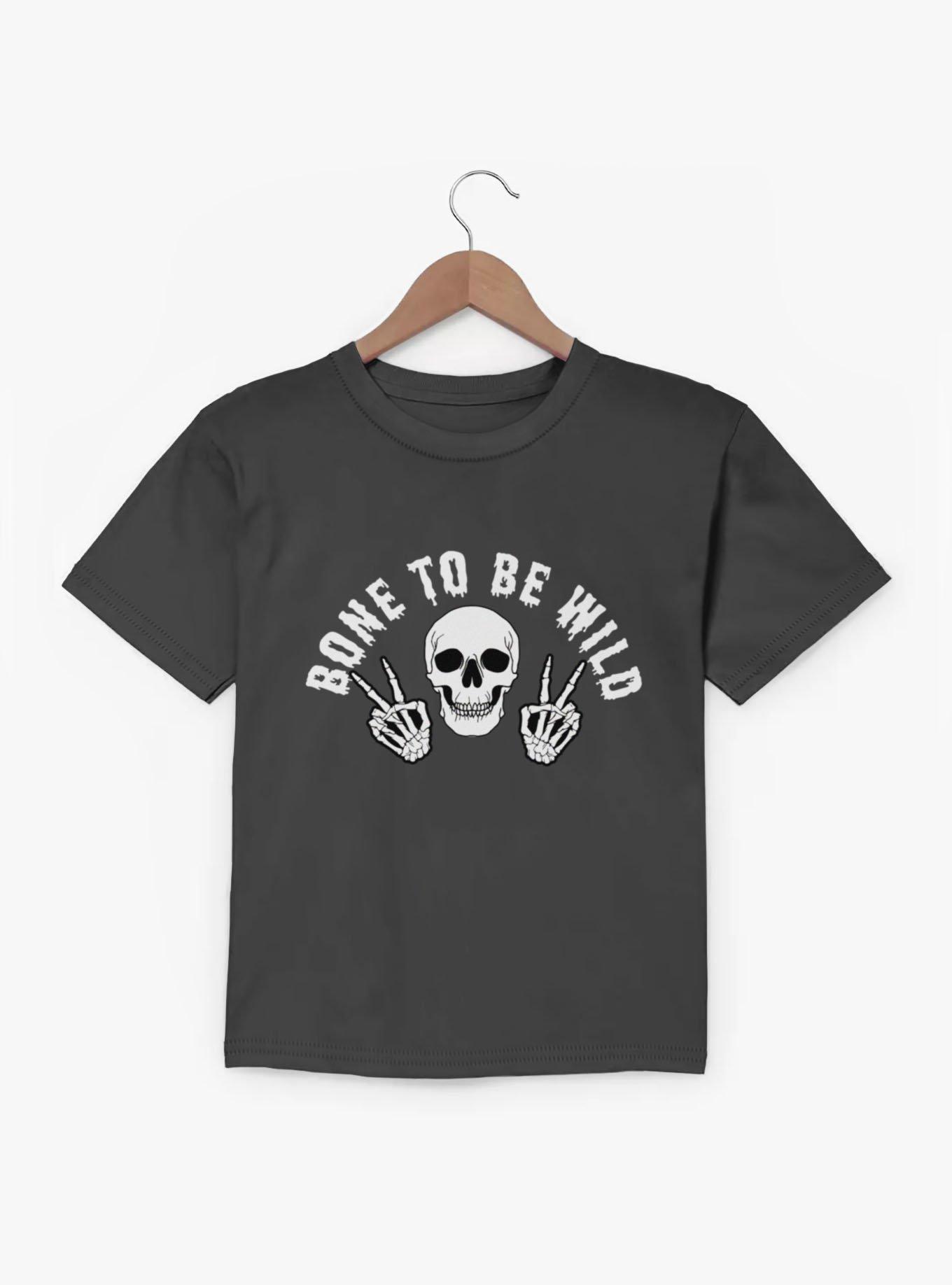 Bone To Be Wild Skeleton Youth T-Shirt