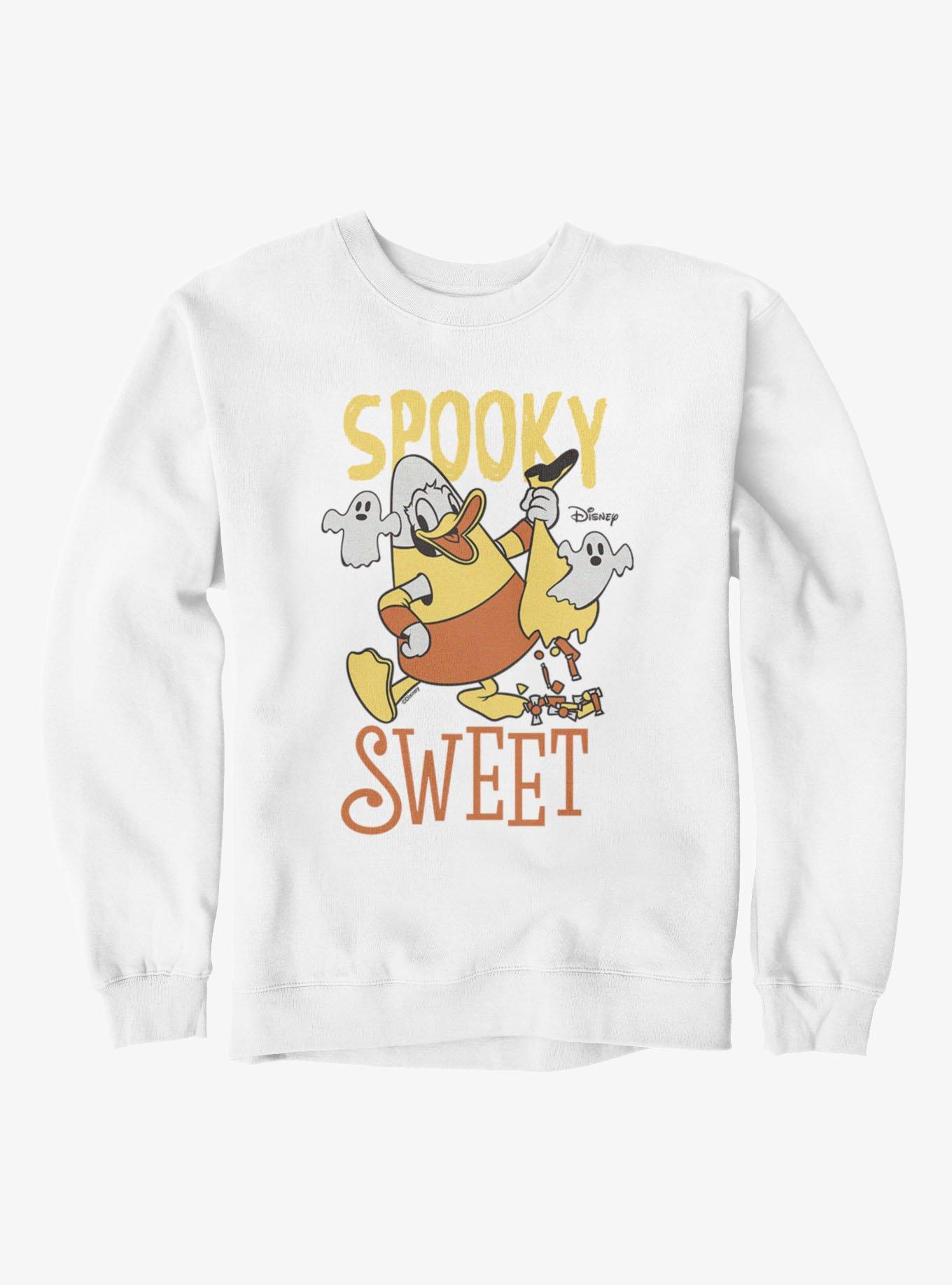 Disney Mickey Mouse Spooky Sweet Donald Duck Sweatshirt
