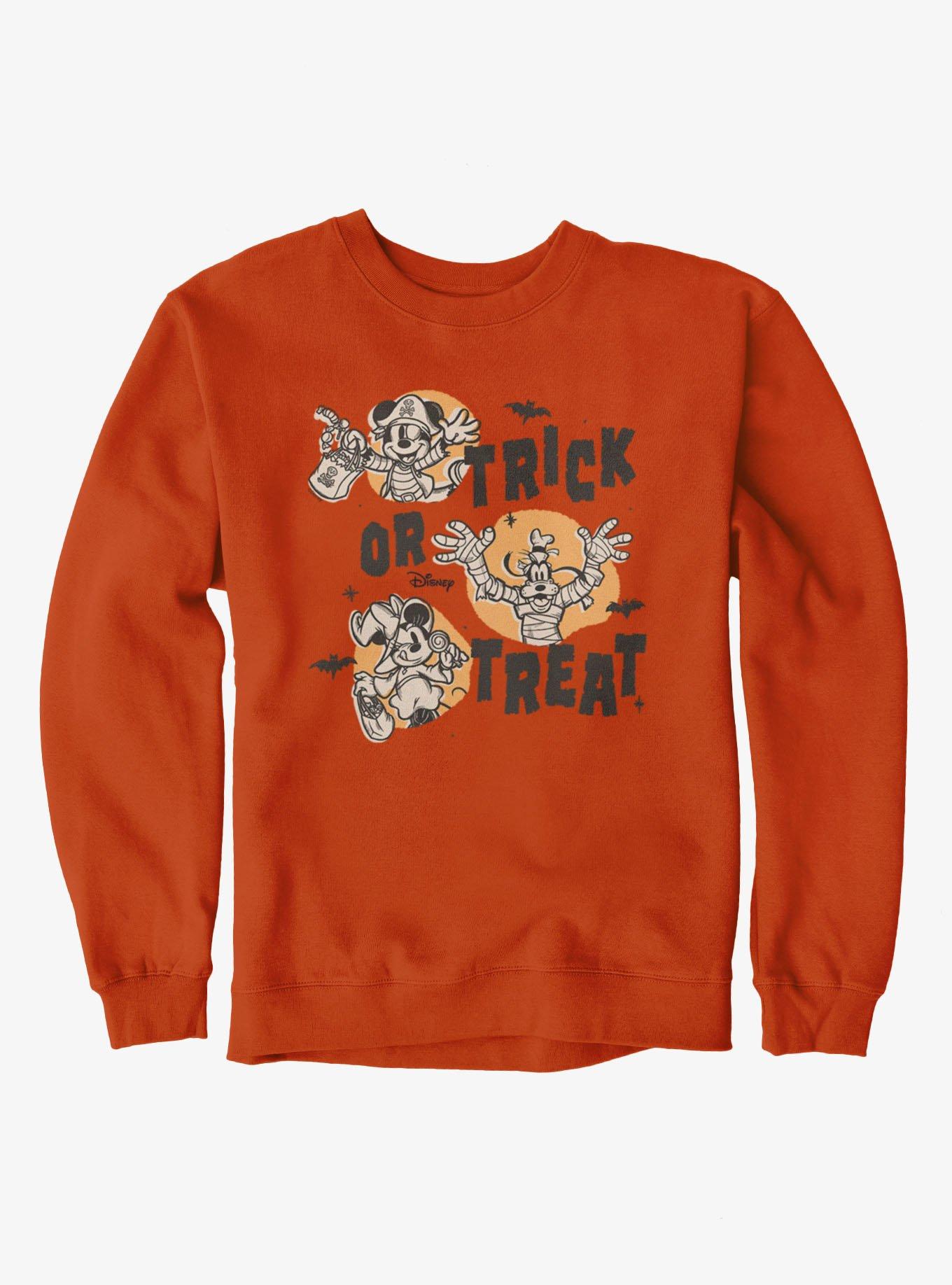 Disney Mickey Mouse Trick Or Treat Sweatshirt
