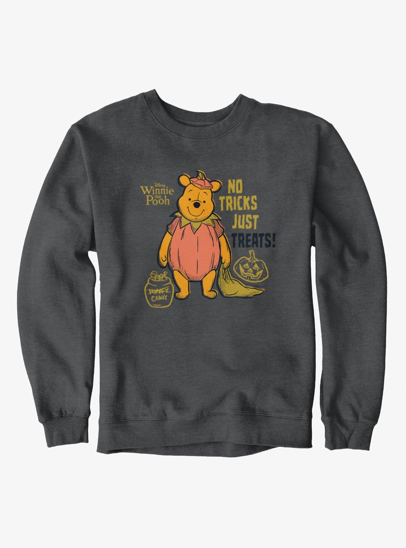 Disney Winnie The Pooh No Tricks Just Treats Sweatshirt
