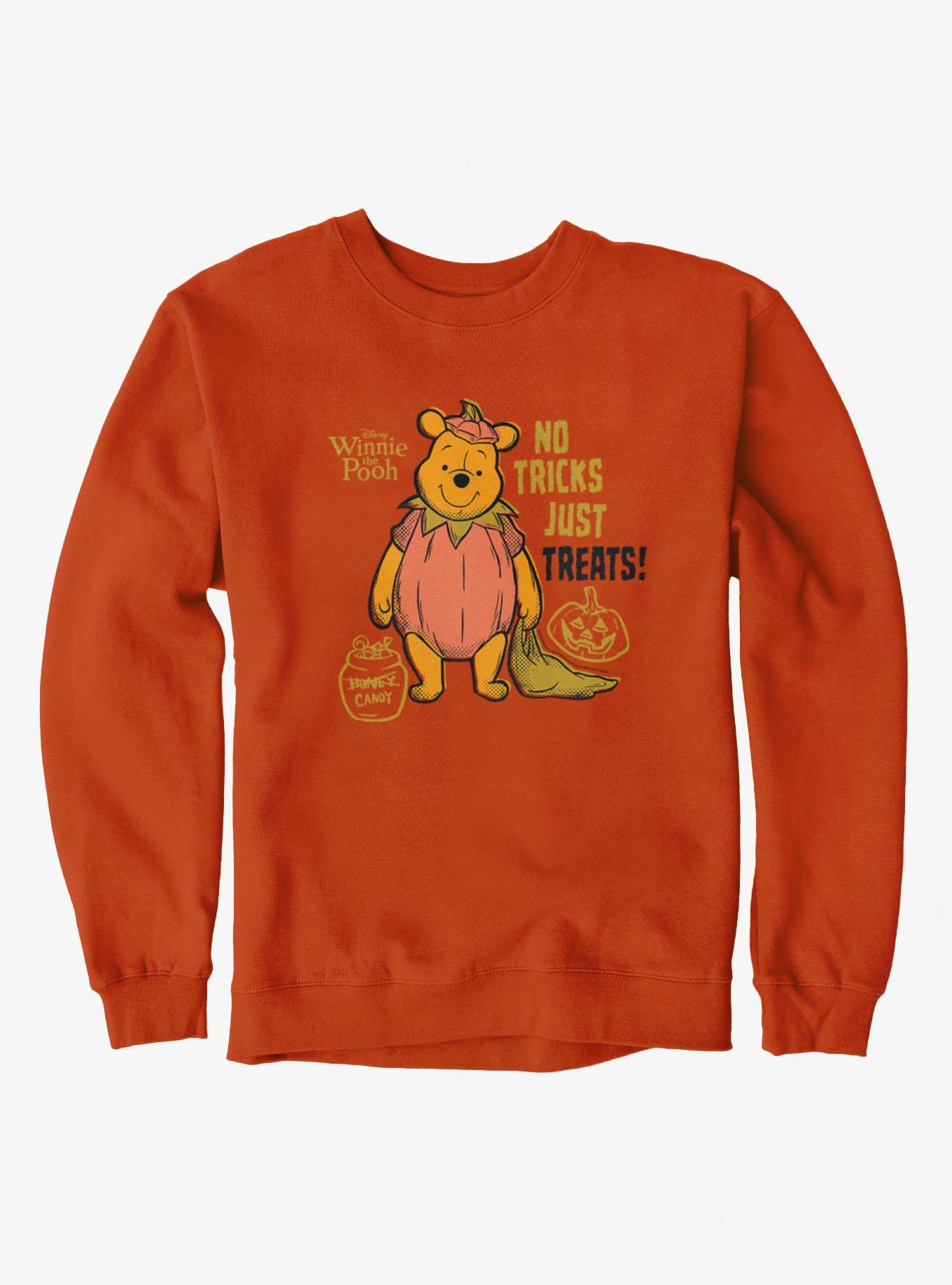 Disney Winnie The Pooh No Tricks Just Treats Sweatshirt