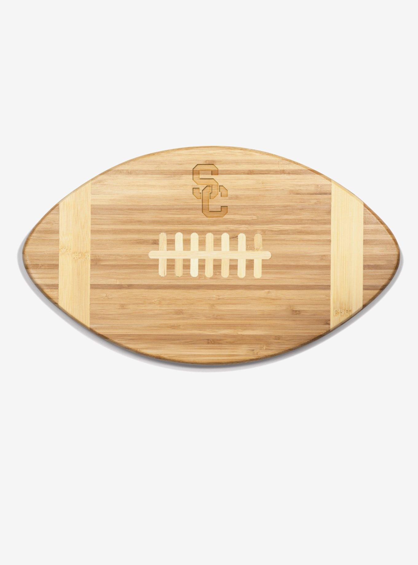 NCAA USC Trojans Touchdown! Football Cutting Board & Serving Tray