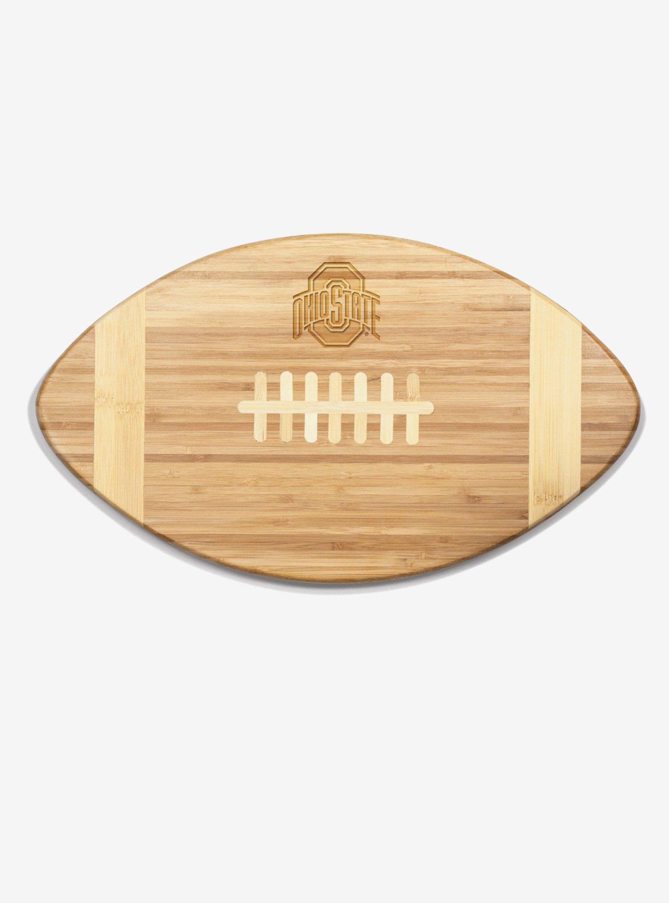 NCAA Ohio State Buckeyes Touchdown! Football Cutting Board & Serving Tray