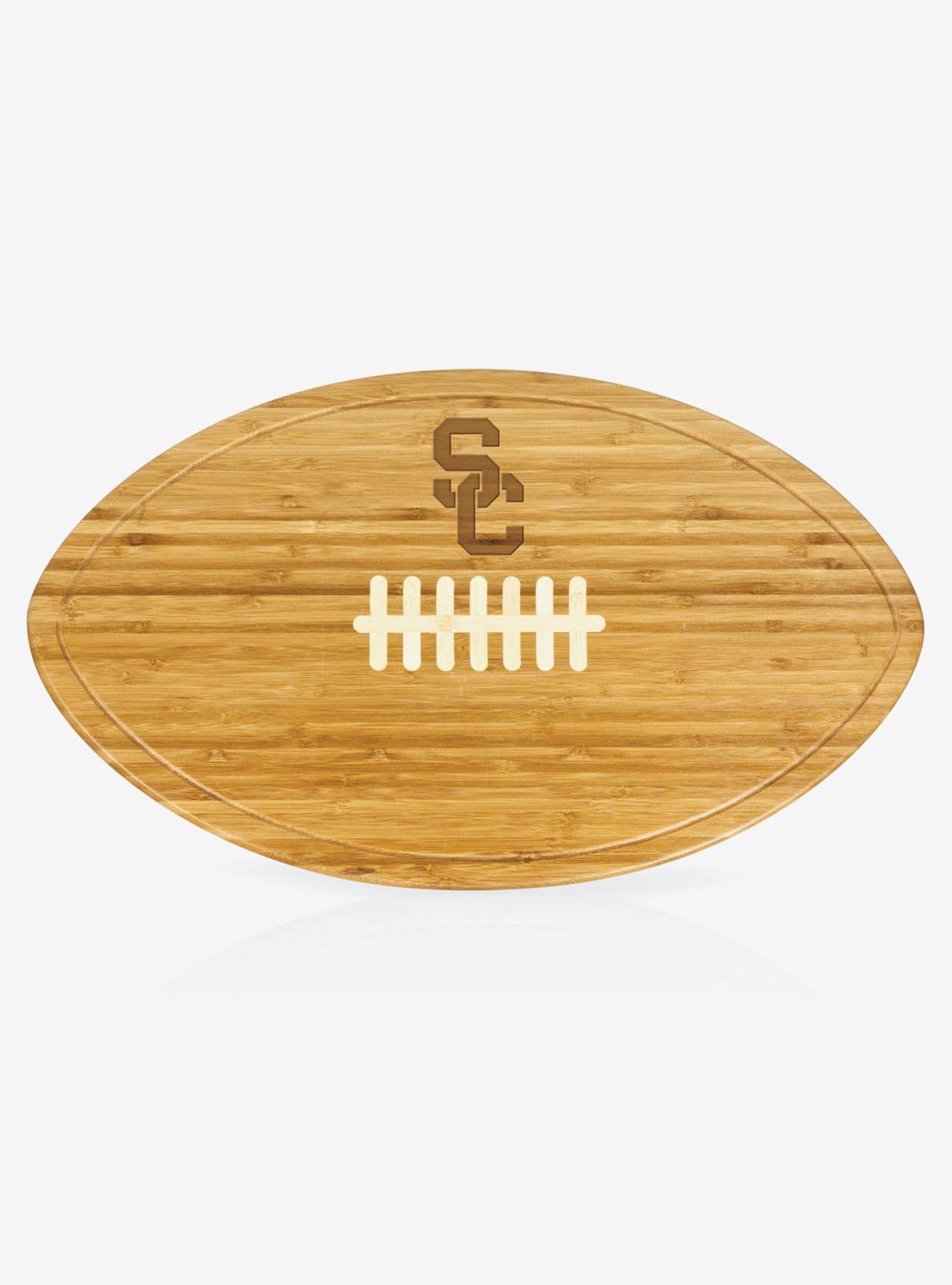 NCAA USC Trojans XL Football Cutting Board & Serving Tray
