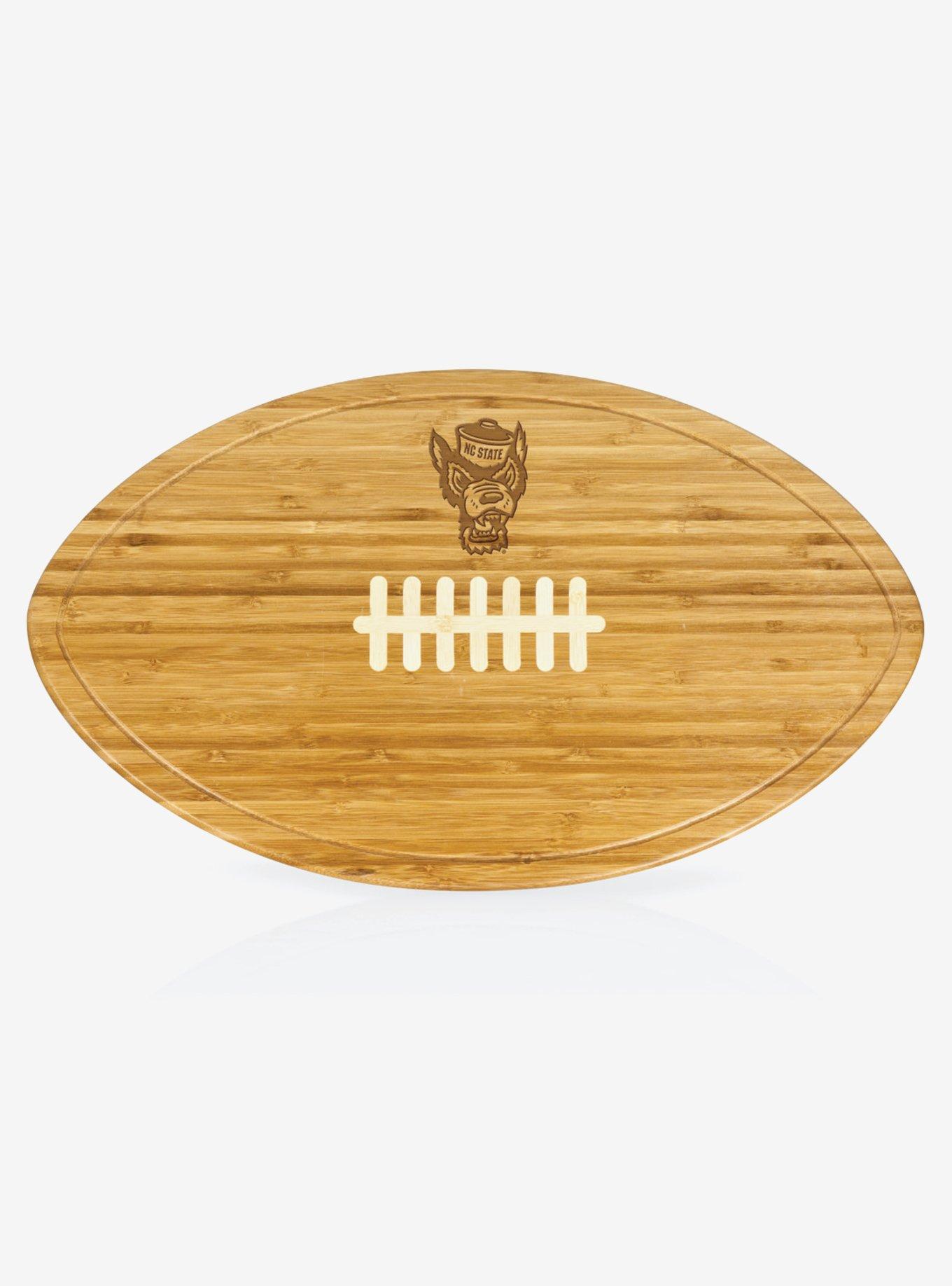 NCAA NC State Wolfpack XL Football Cutting Board & Serving Tray