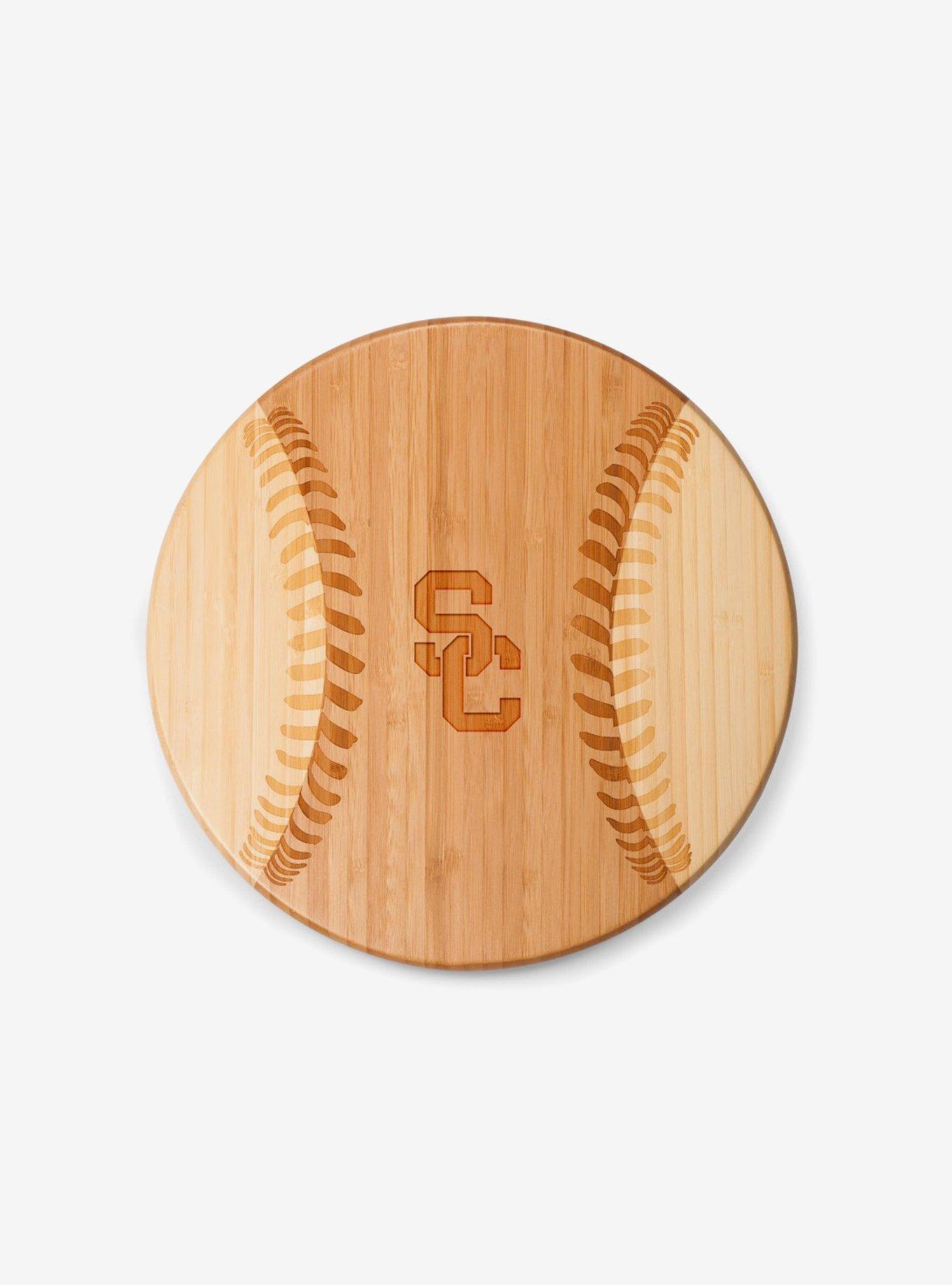 NCAA USC Trojans Home Run! Baseball Cutting Board & Serving Tray