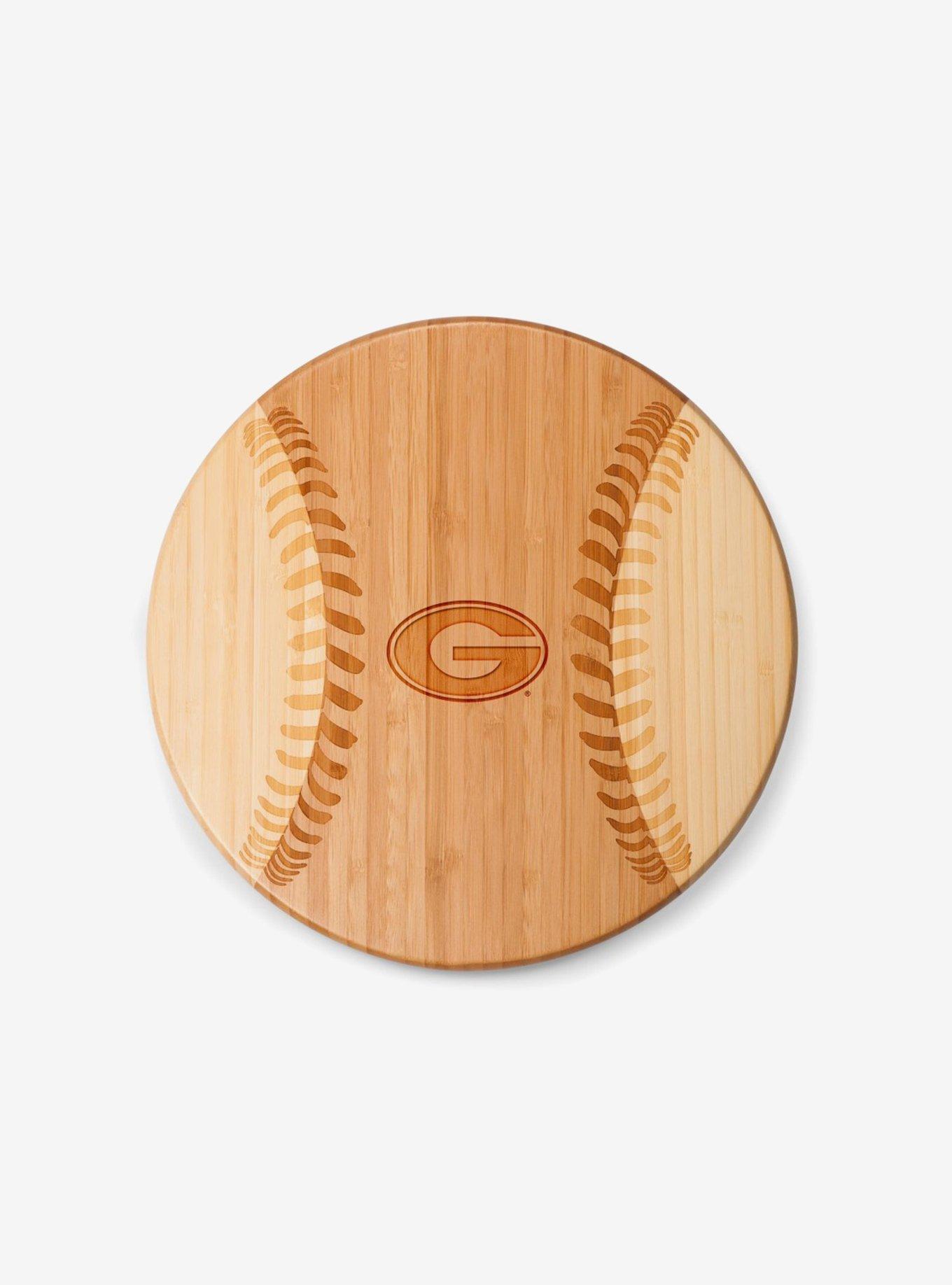 NCAA Georgia Bulldogs Home Run! Baseball Cutting Board & Serving Tray