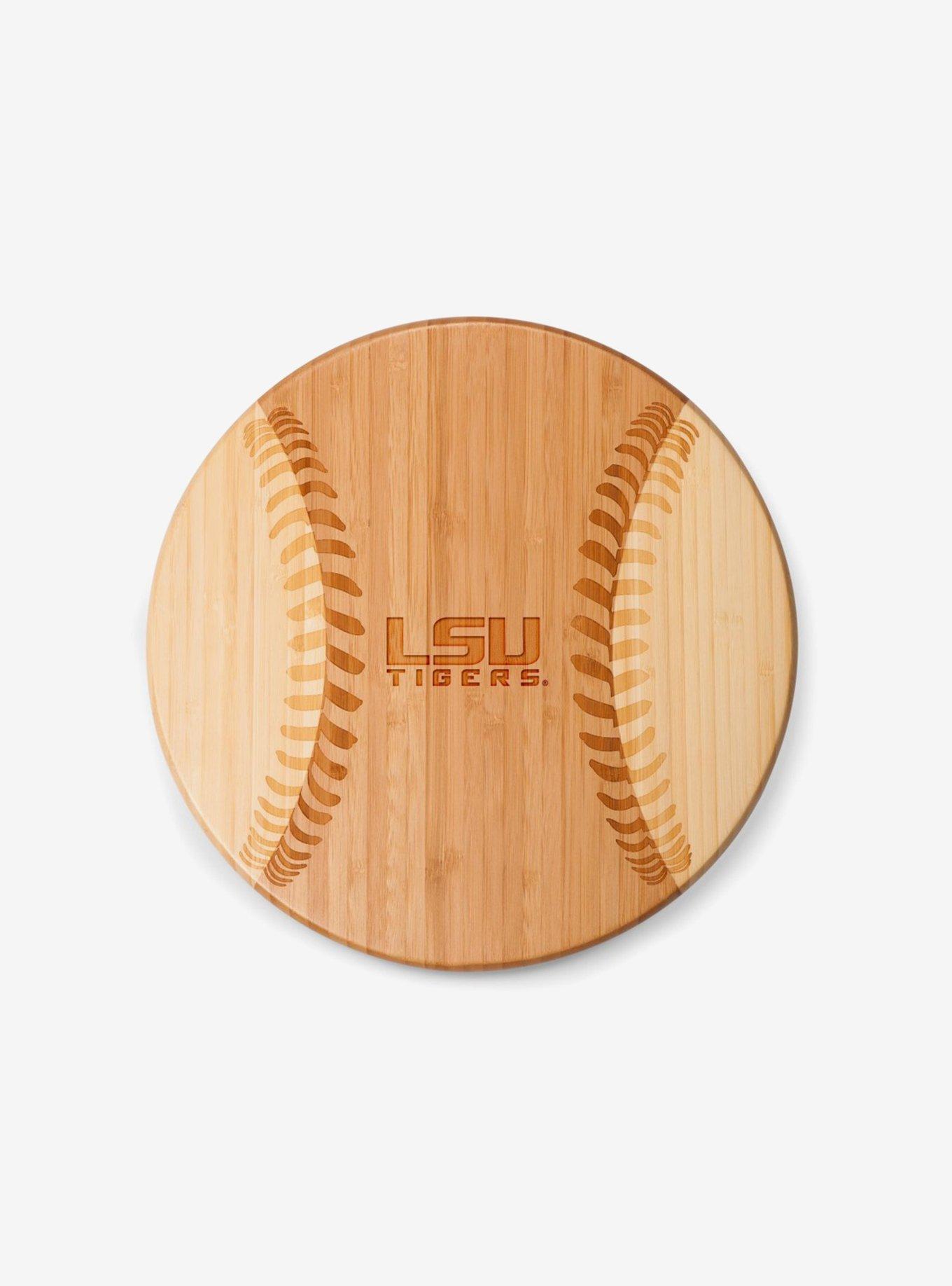 NCAA LSU Tigers Home Run! Baseball Cutting Board & Serving Tray