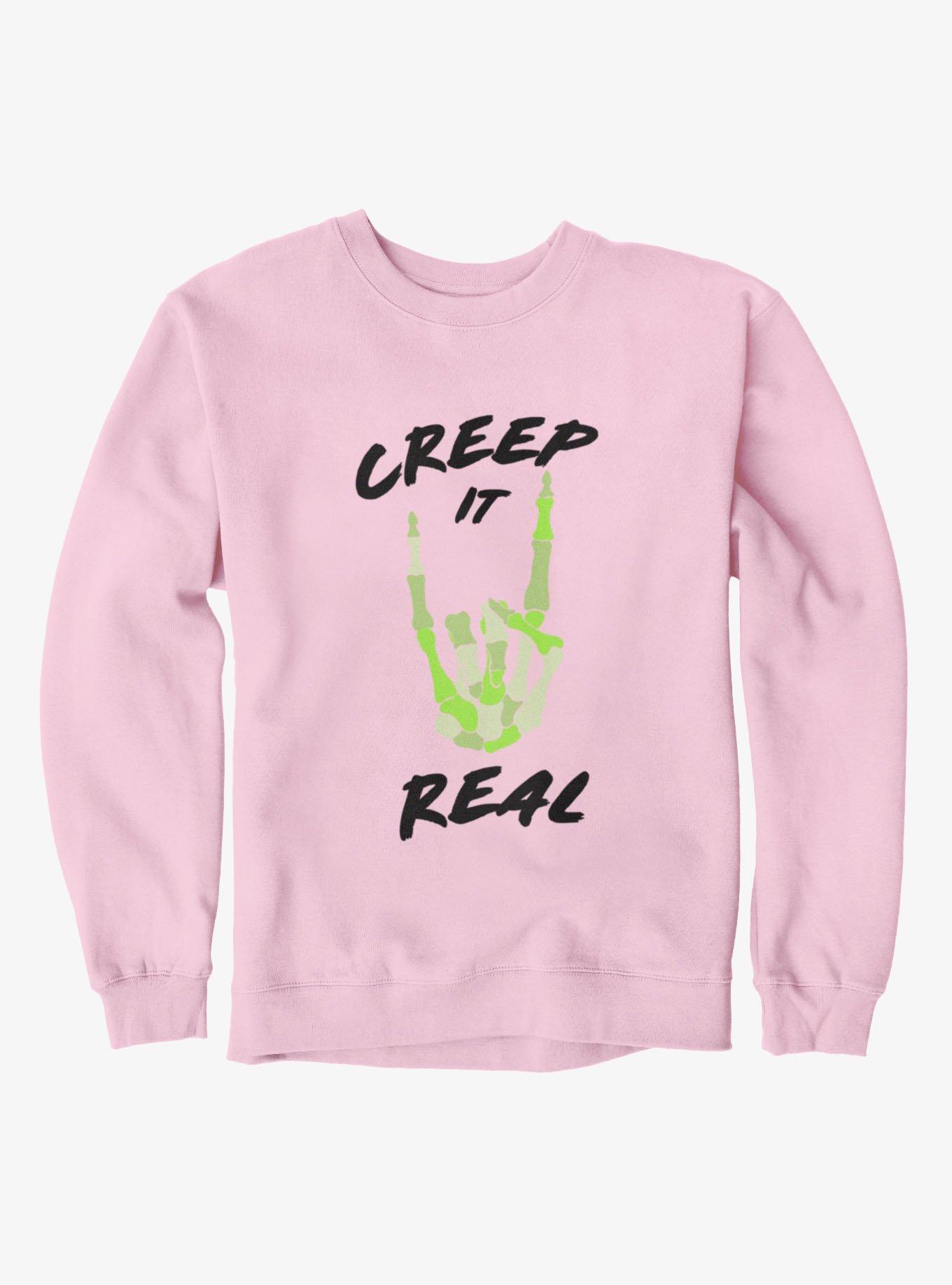 Skeleton Hand Creep It Real Sweatshirt