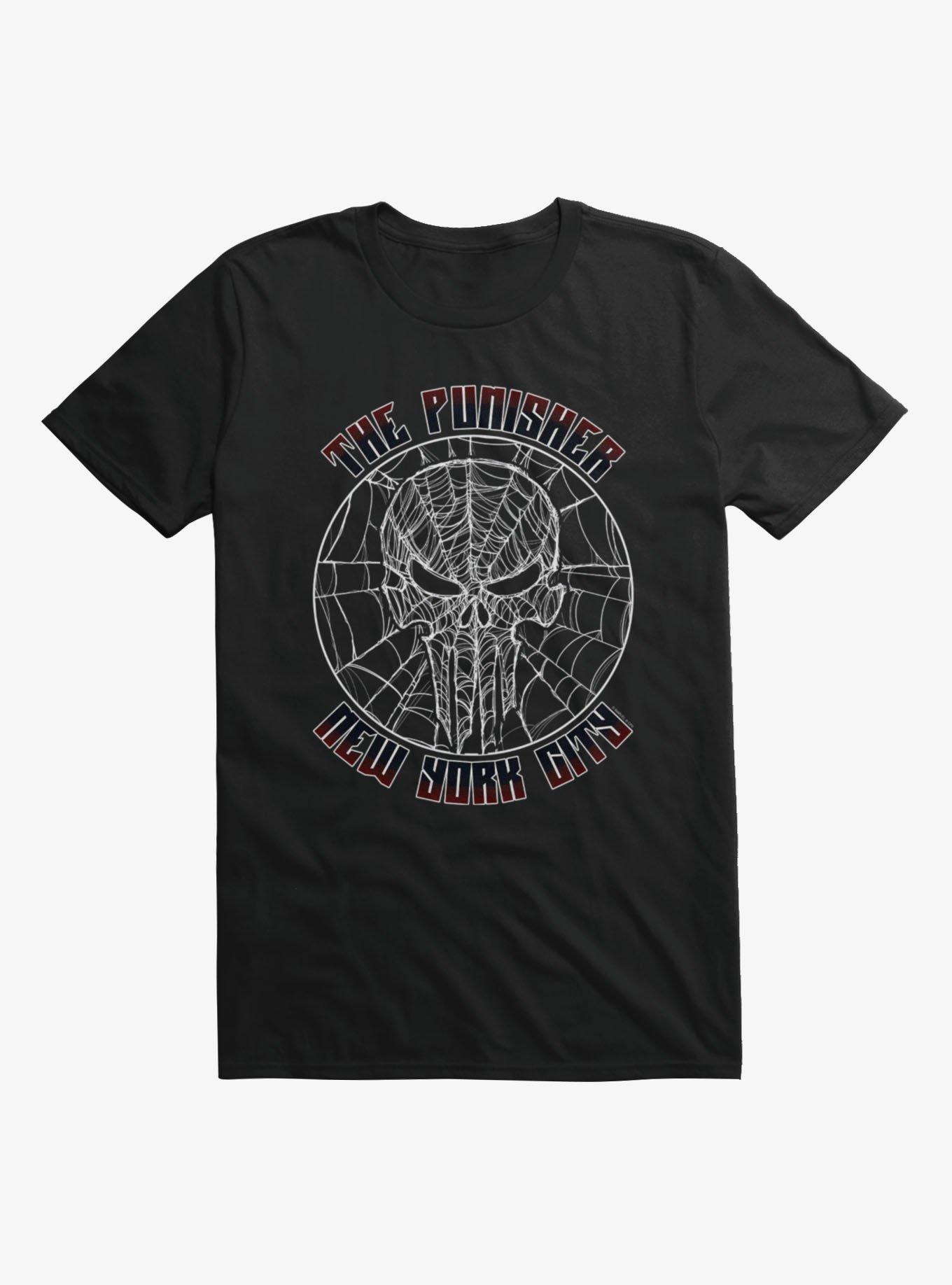 Marvel Spider-Man Brand New Day Punisher Web Icon New York City T-Shirt
