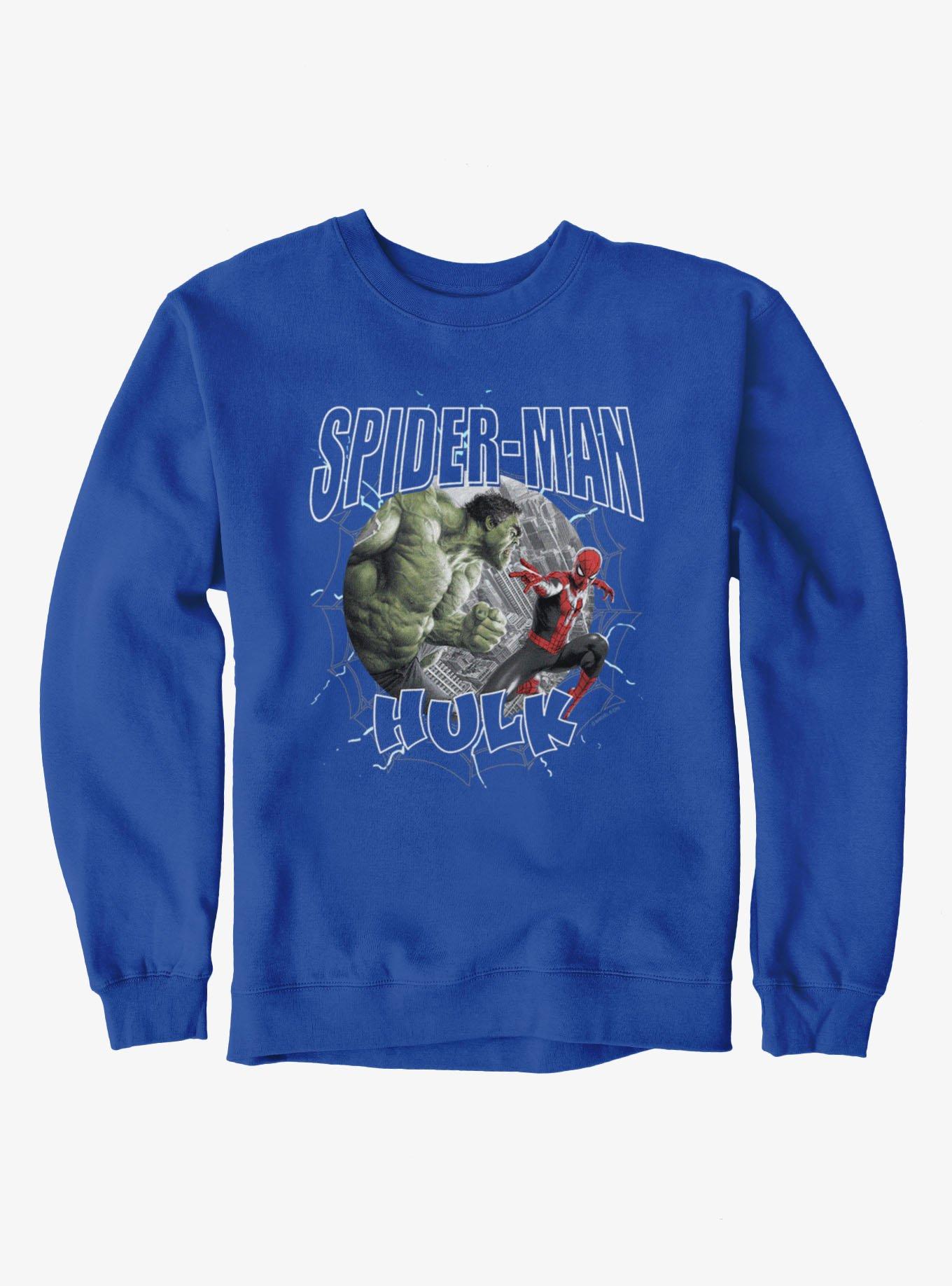 Marvel Spider-Man Brand New Day Hulk Fight Sweatshirt