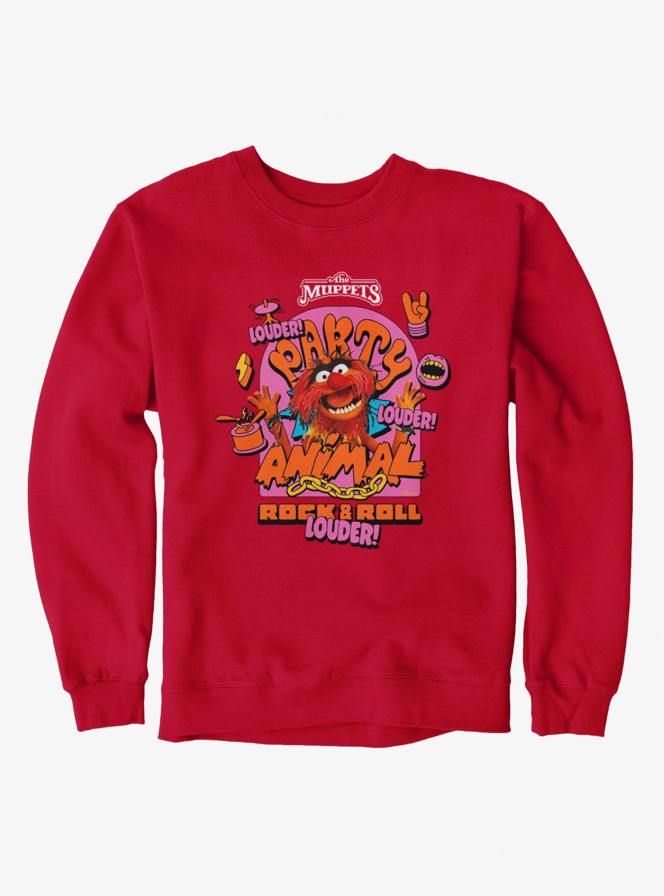 Disney The Muppets Party Animal Rock & Roll Sweatshirt