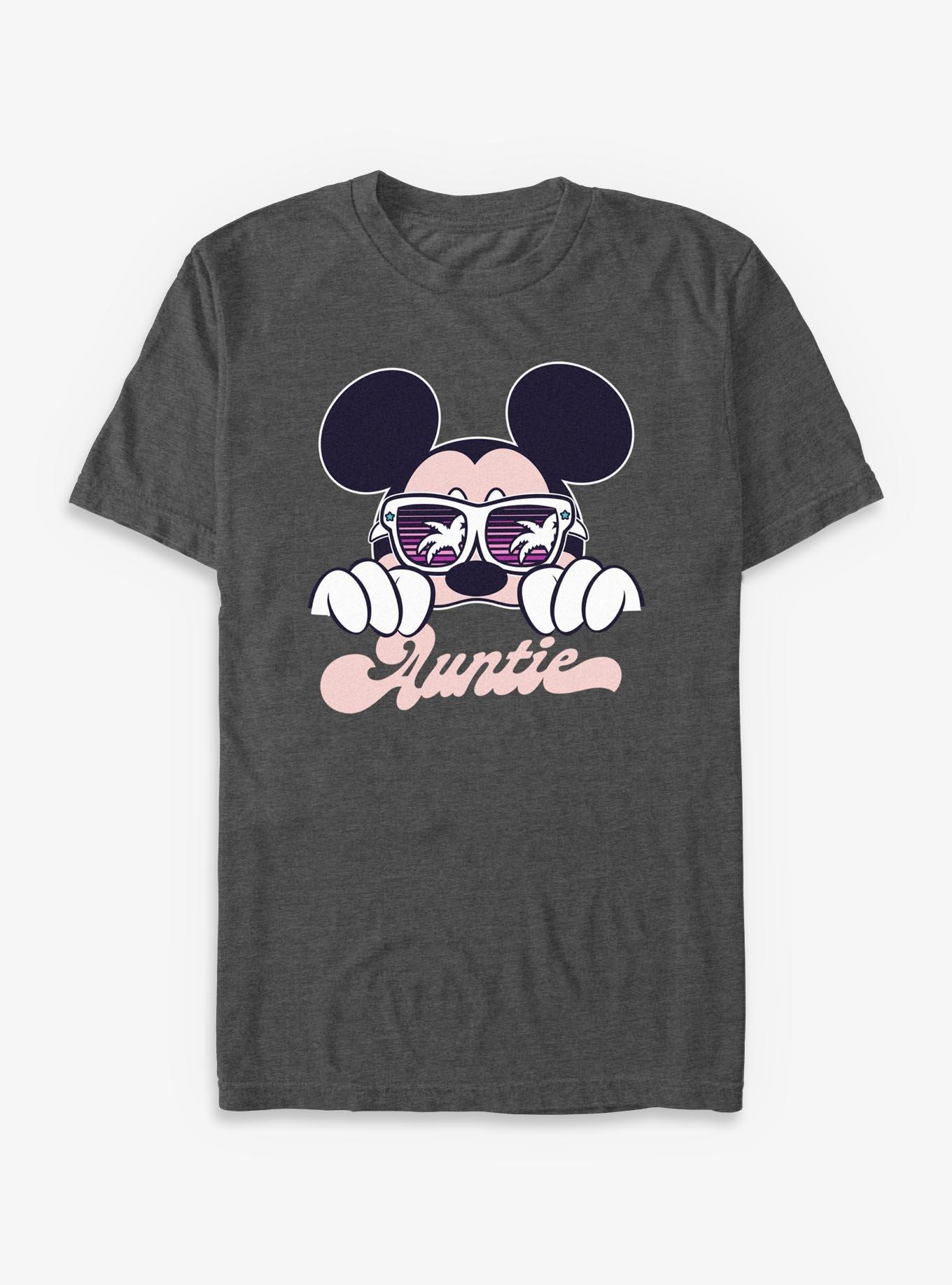 Disney Mickey Mouse Cool Aunt T-Shirt, DRK HTR, hi-res view 1