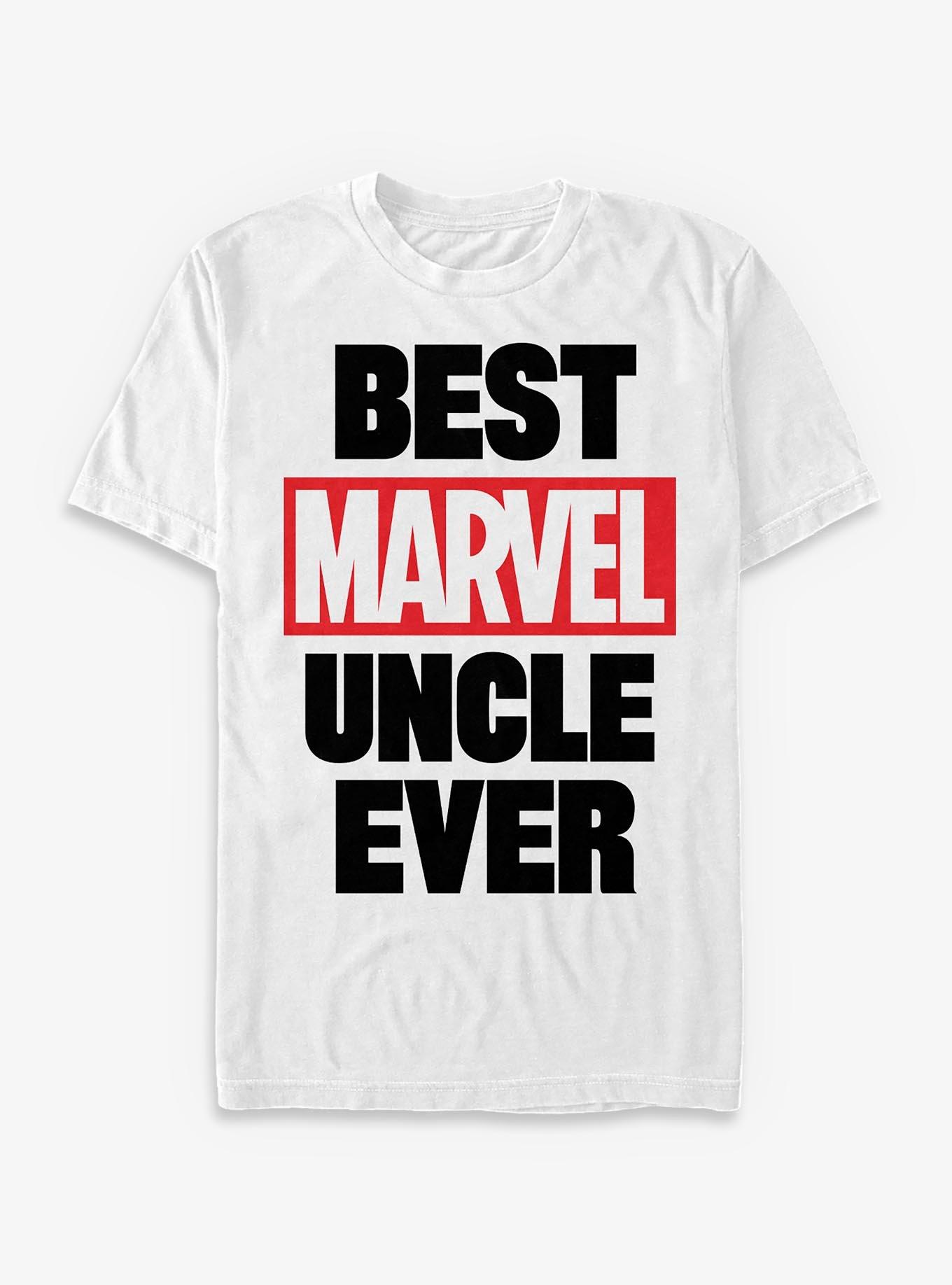 Marvel Best Marvel Uncle T-Shirt