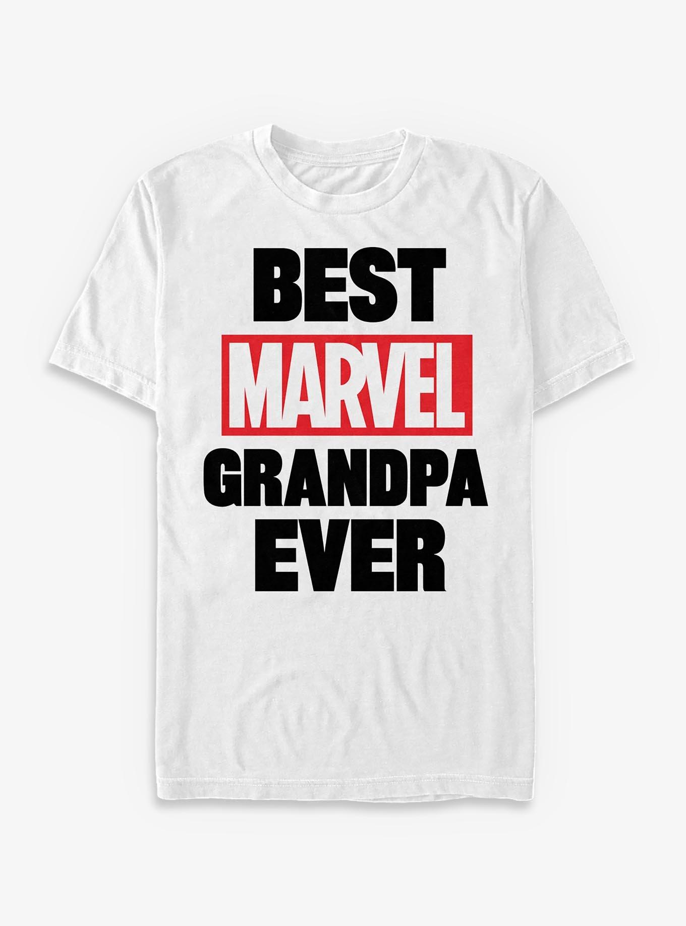 Marvel Best Marvel Grandpa T-Shirt
