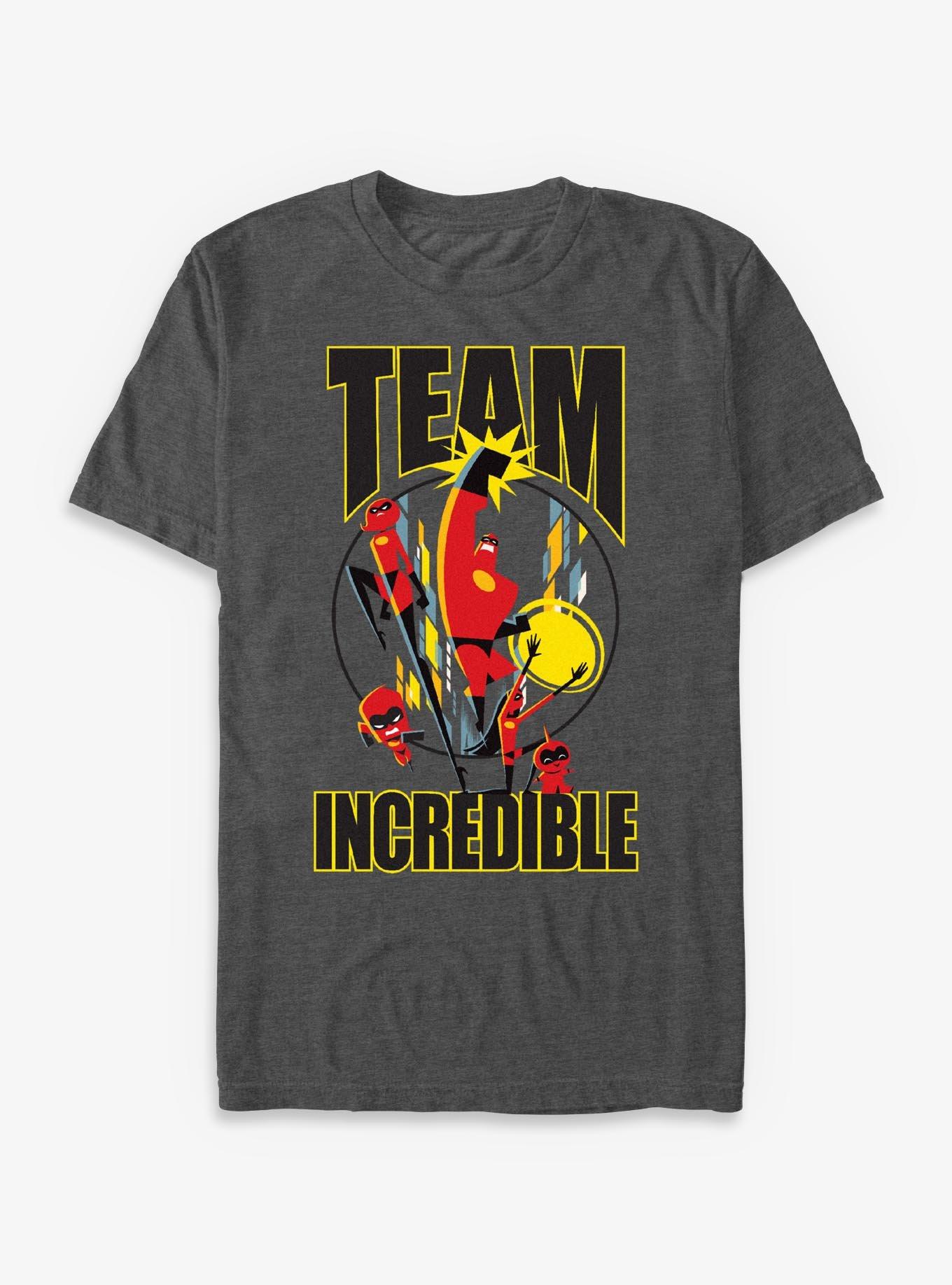 Disney Pixar The Incredibles Family Dynamic T-Shirt