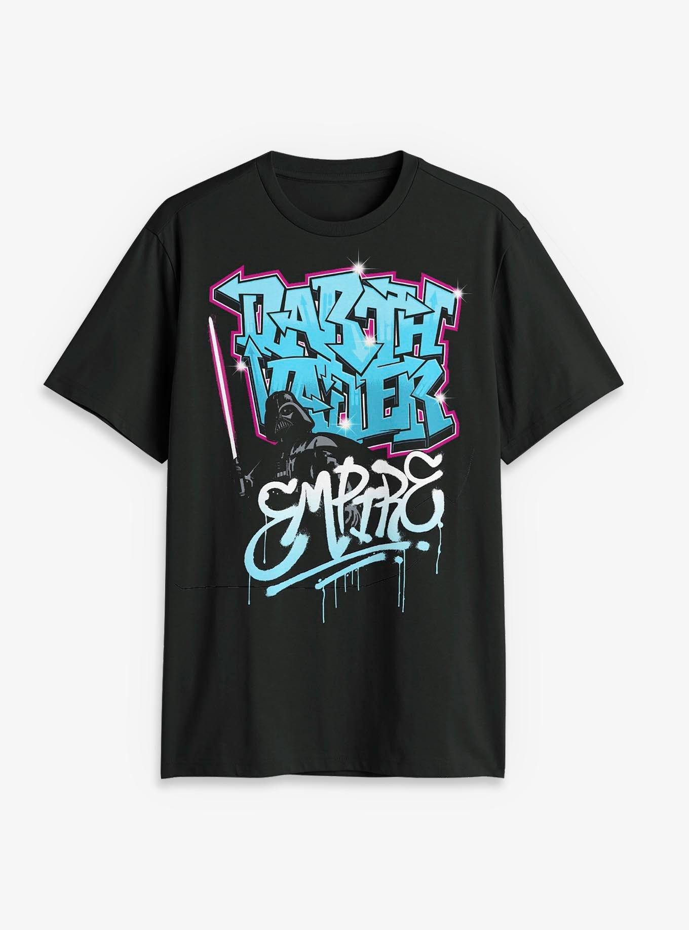 Star Wars Darth Vader Empire Graffiti T-Shirt, BLACK, hi-res view 1
