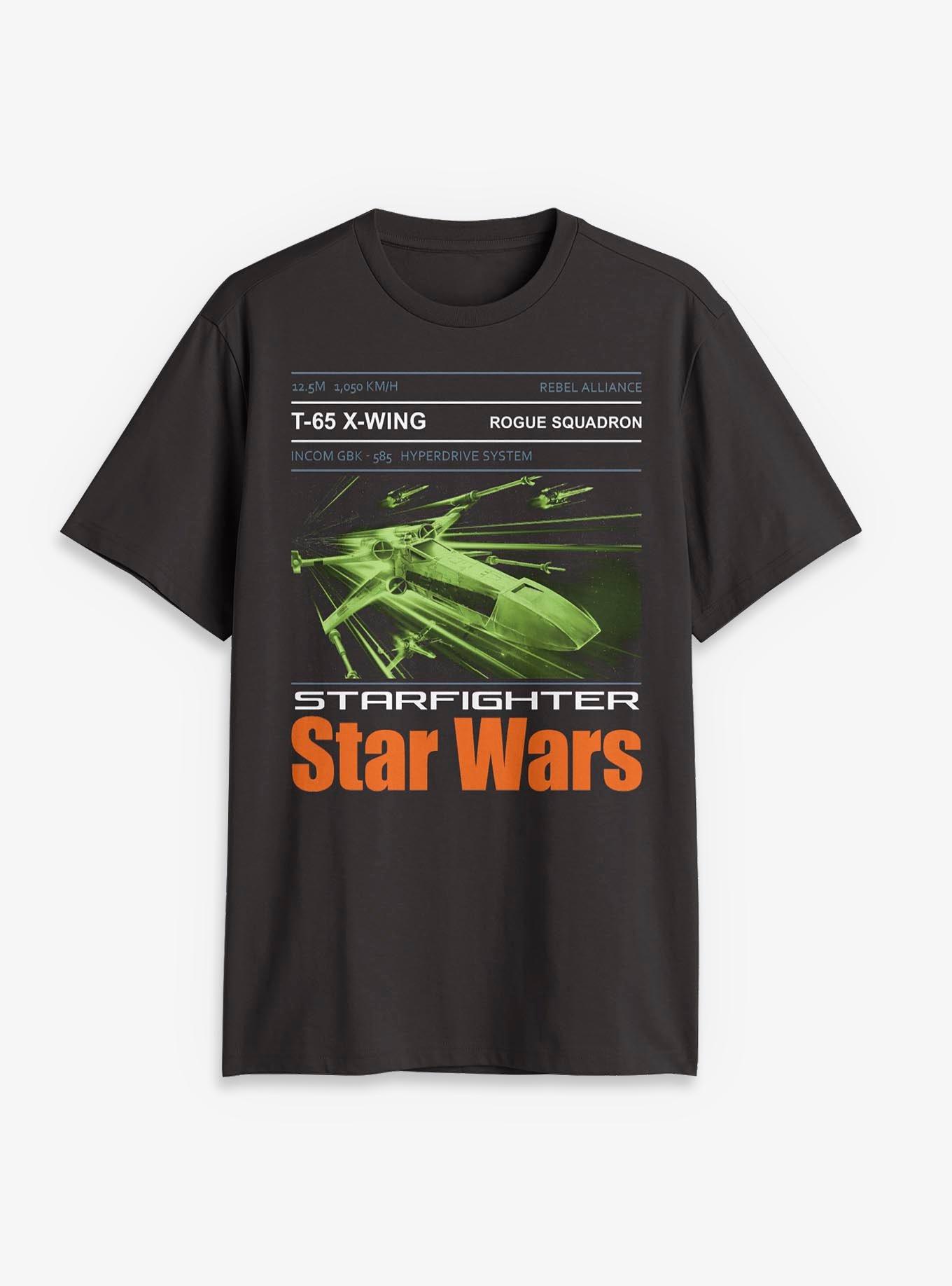 Star Wars X-Wing Glow T-Shirt, BLACK, hi-res view 1