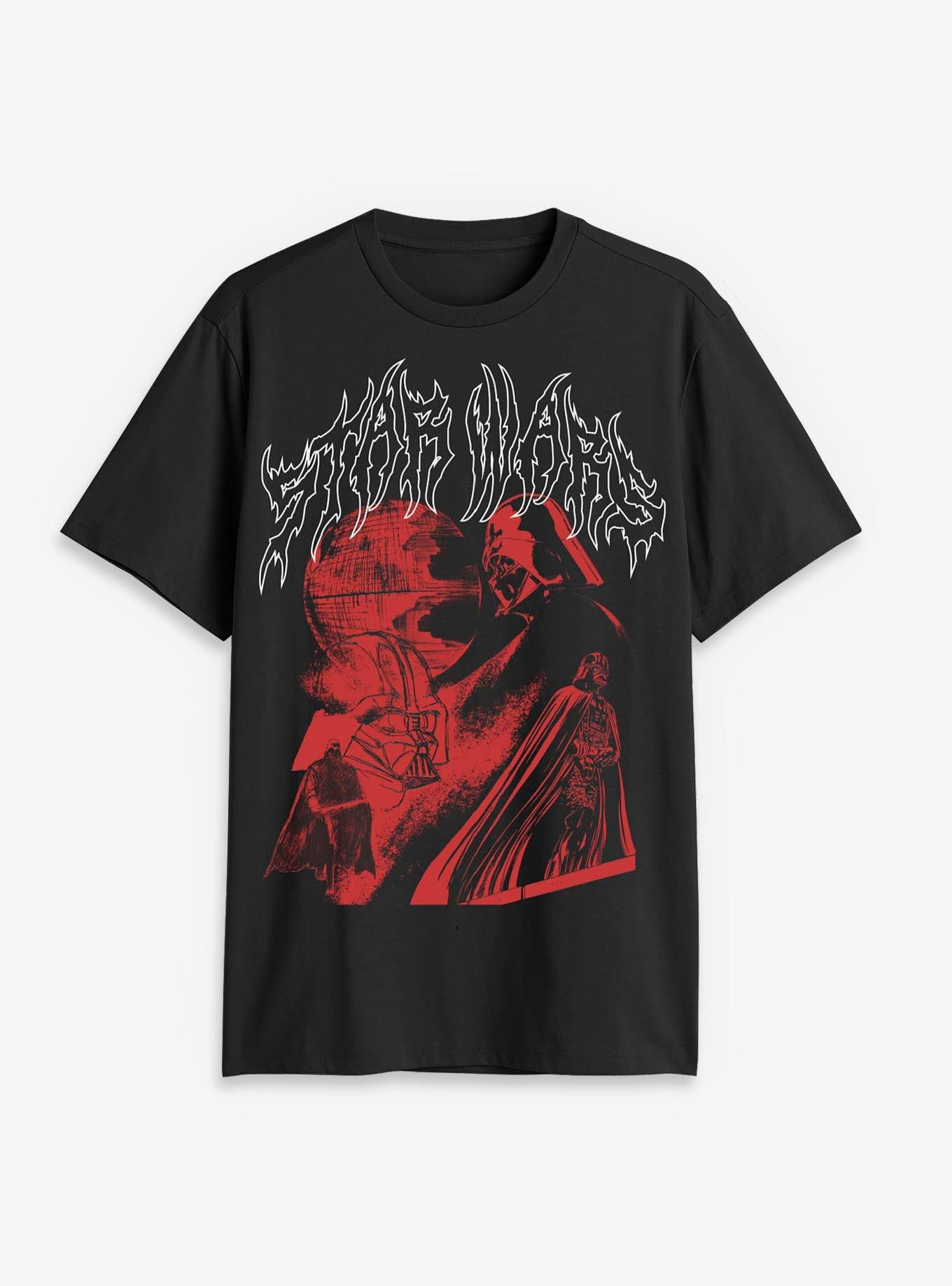 Star Wars Vader Metal T-Shirt, BLACK, hi-res view 1