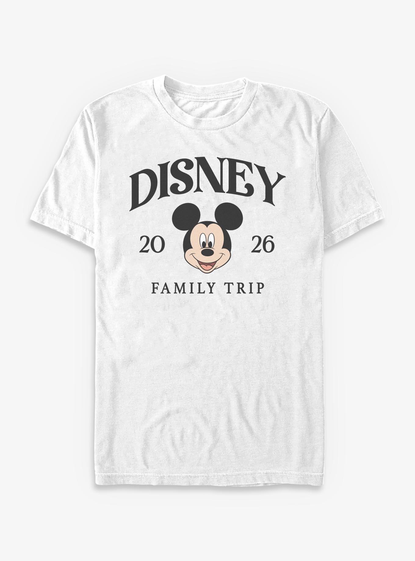 Disney Mickey Mouse Family Trip 2026 T-Shirt