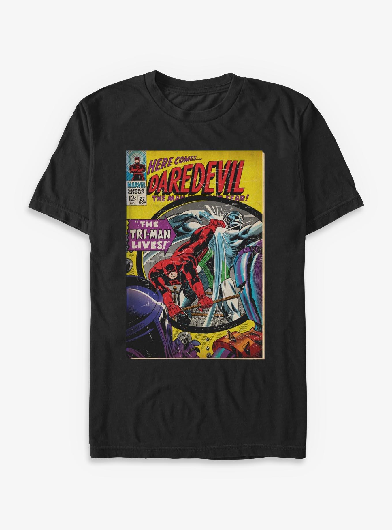 Marvel Dare Devil Comic Cover Here Comes Daredevil T-Shirt