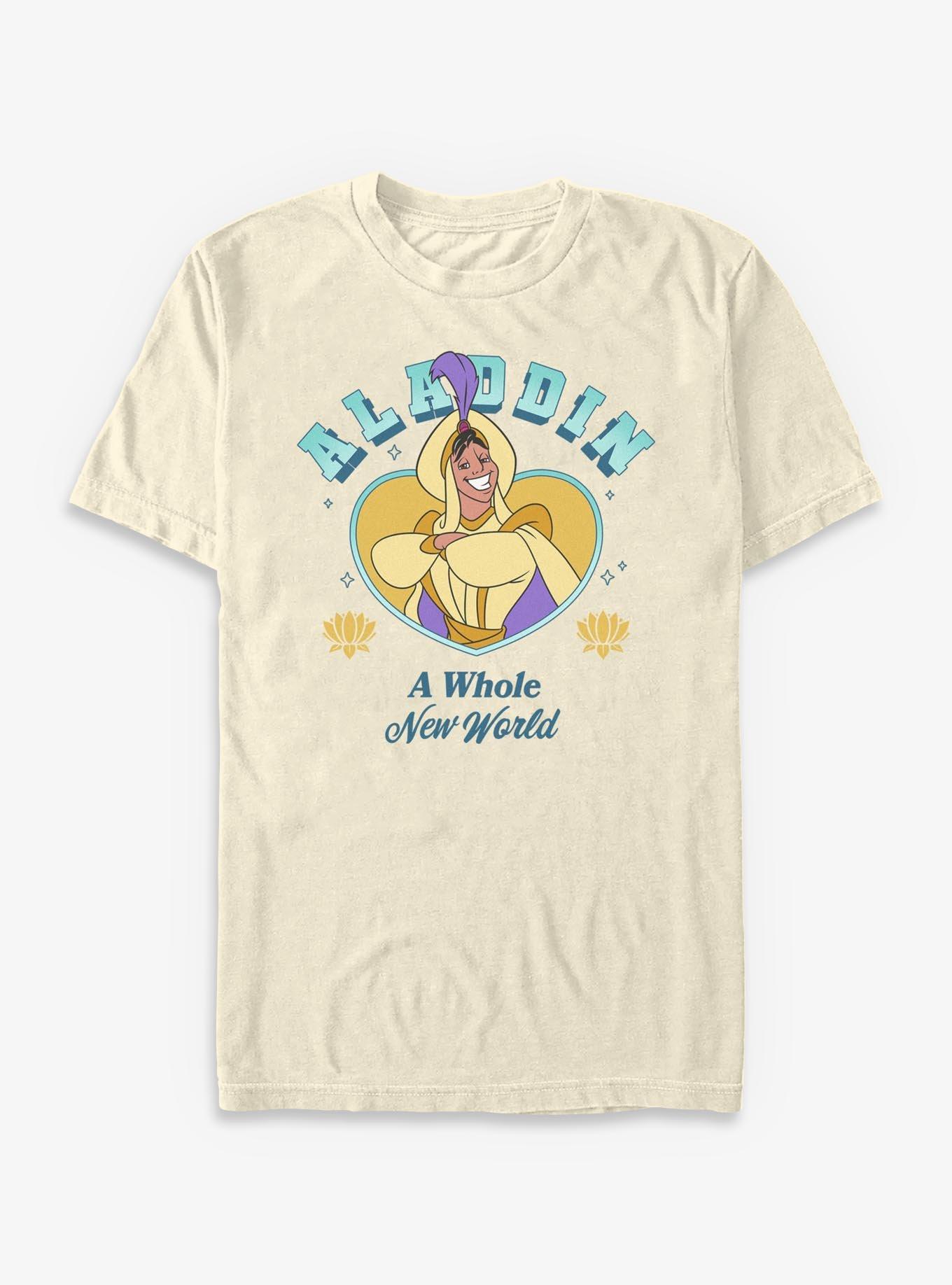Disney Princesses Aladdin Heart T-Shirt