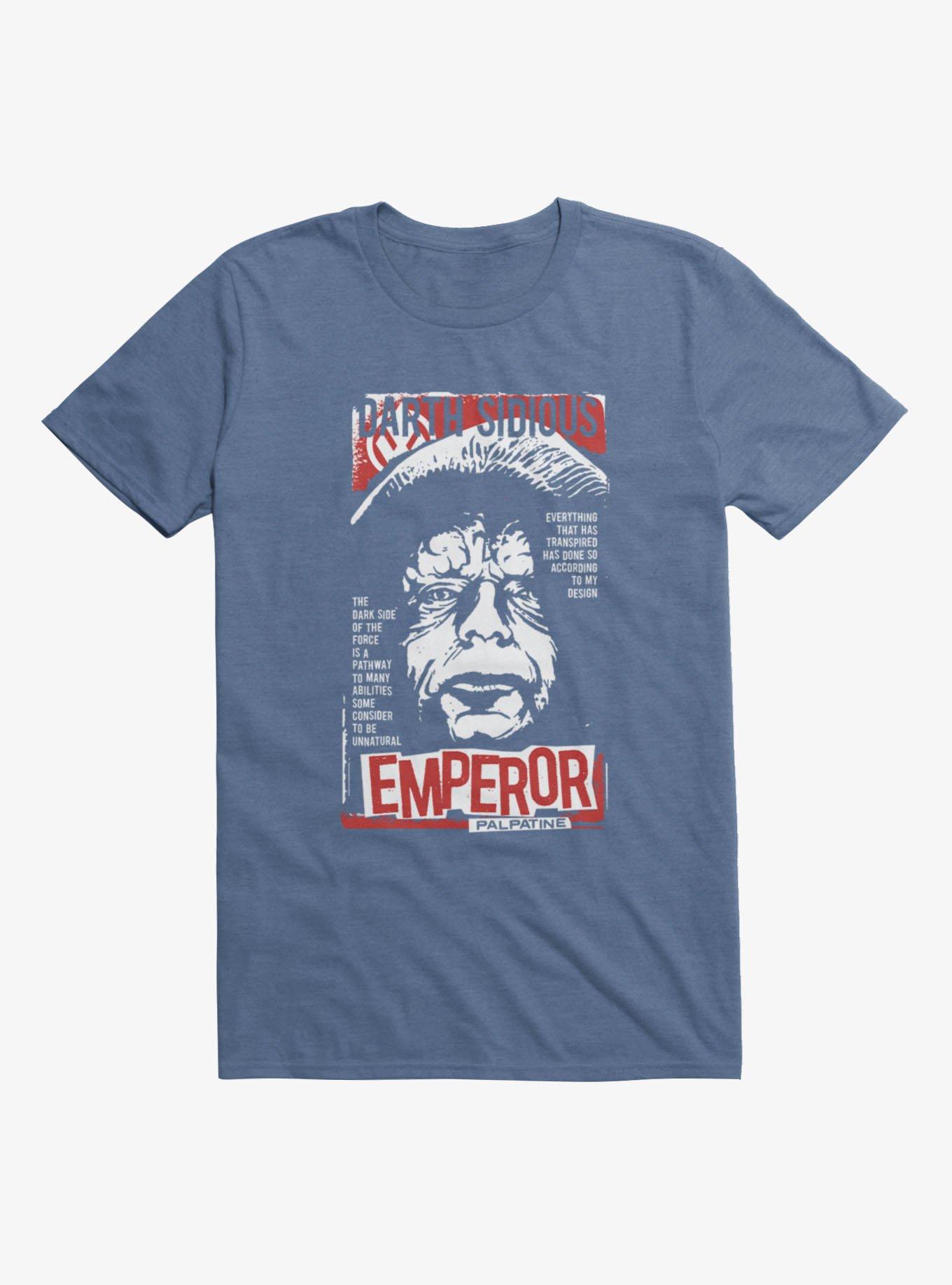 Star Wars Revenge Of The Sith Darth Sidious Emperor T-Shirt