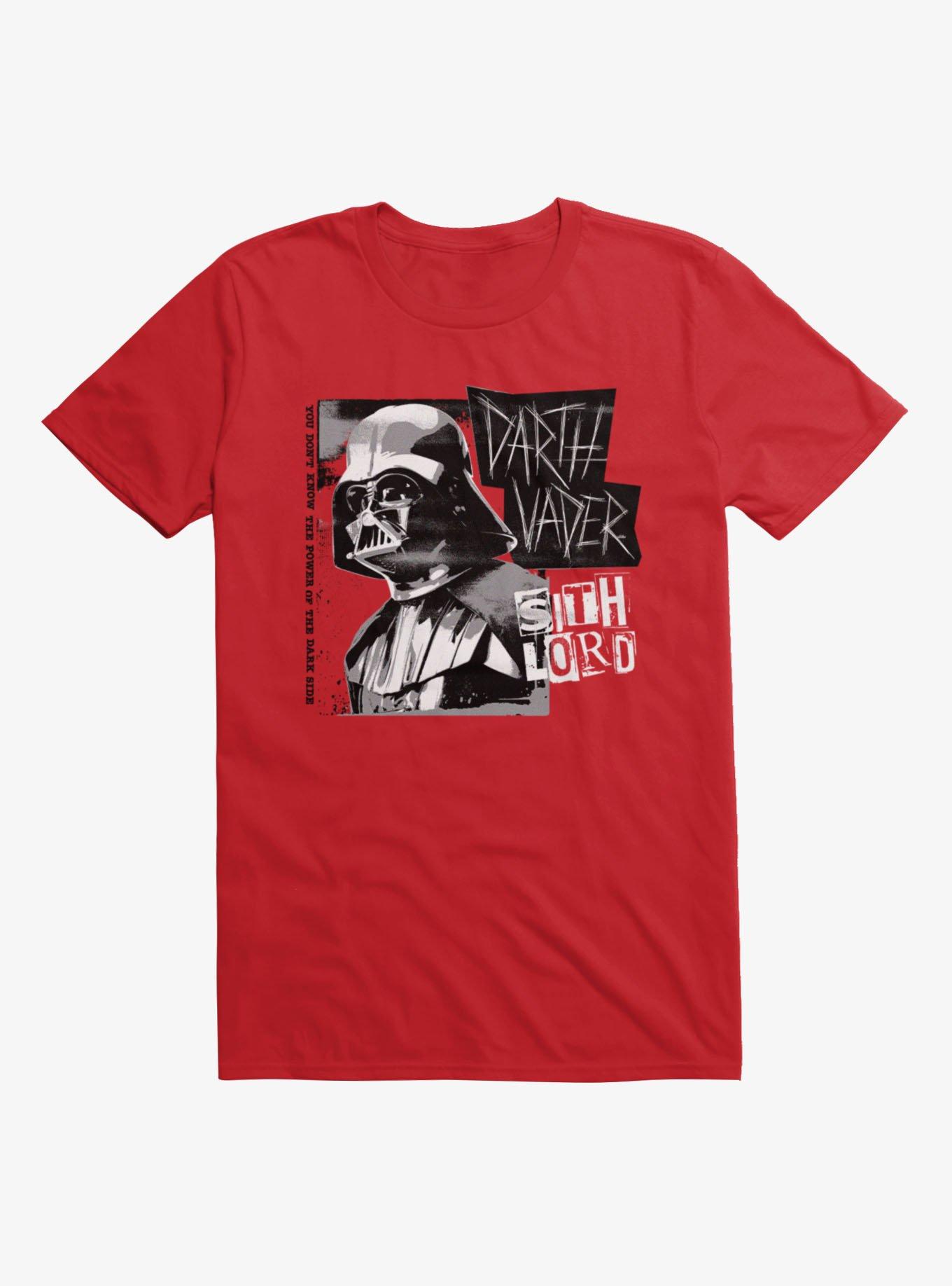 Star Wars Darth Vader Sith Lord Poster T-Shirt