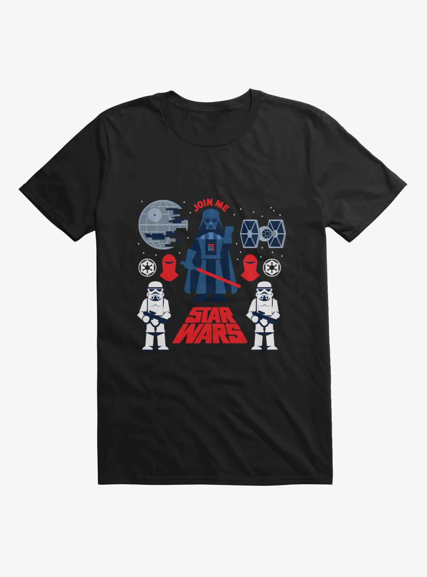 Star Wars Classic Darth Vader Join Me Empire Chibi T-Shirt