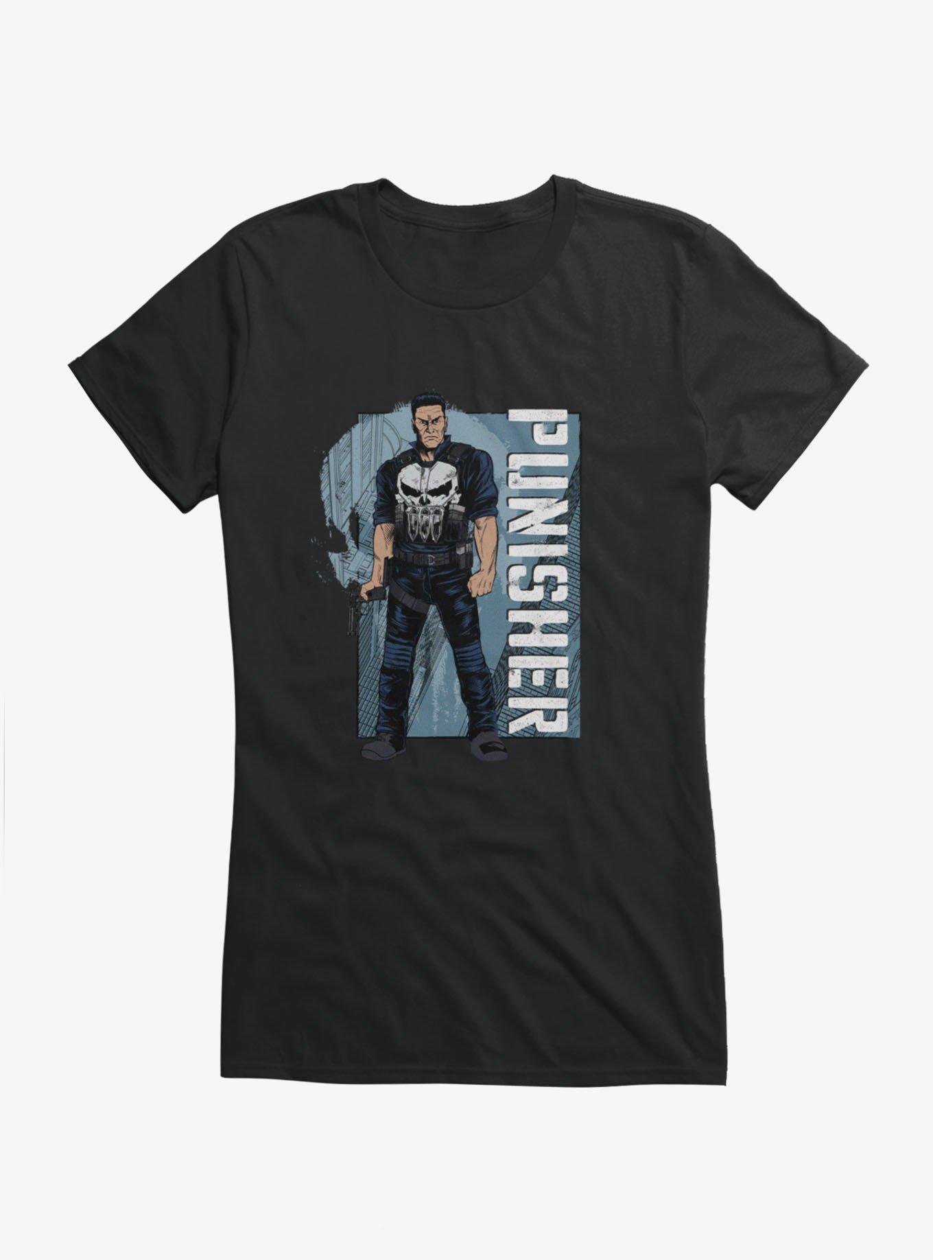 Marvel Spider-Man Brand New Day Punisher Ready Girls T-Shirt, BLACK, hi-res view 1