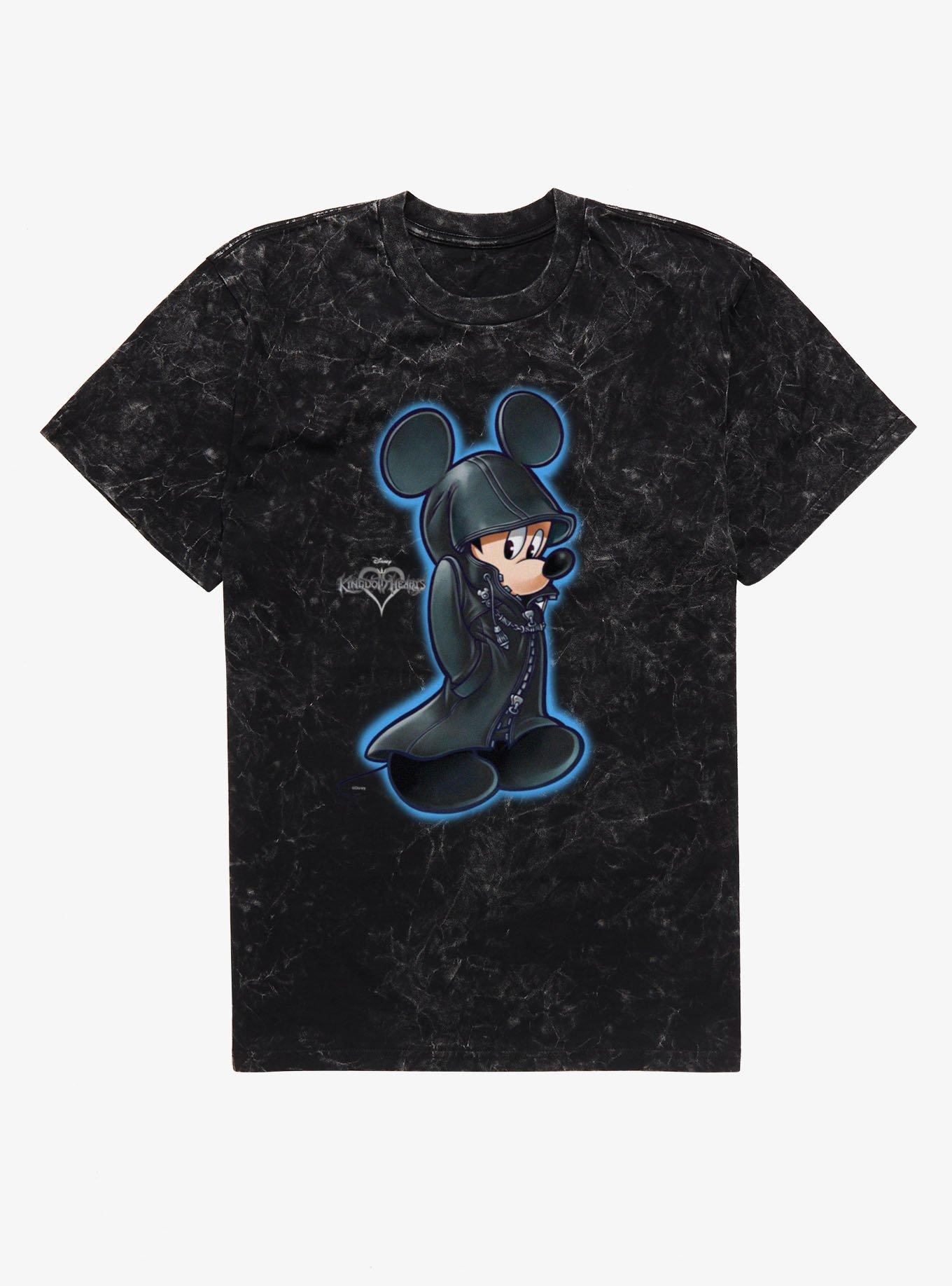 Disney Kingdom Hearts King Mickey Mineral Wash T-Shirt