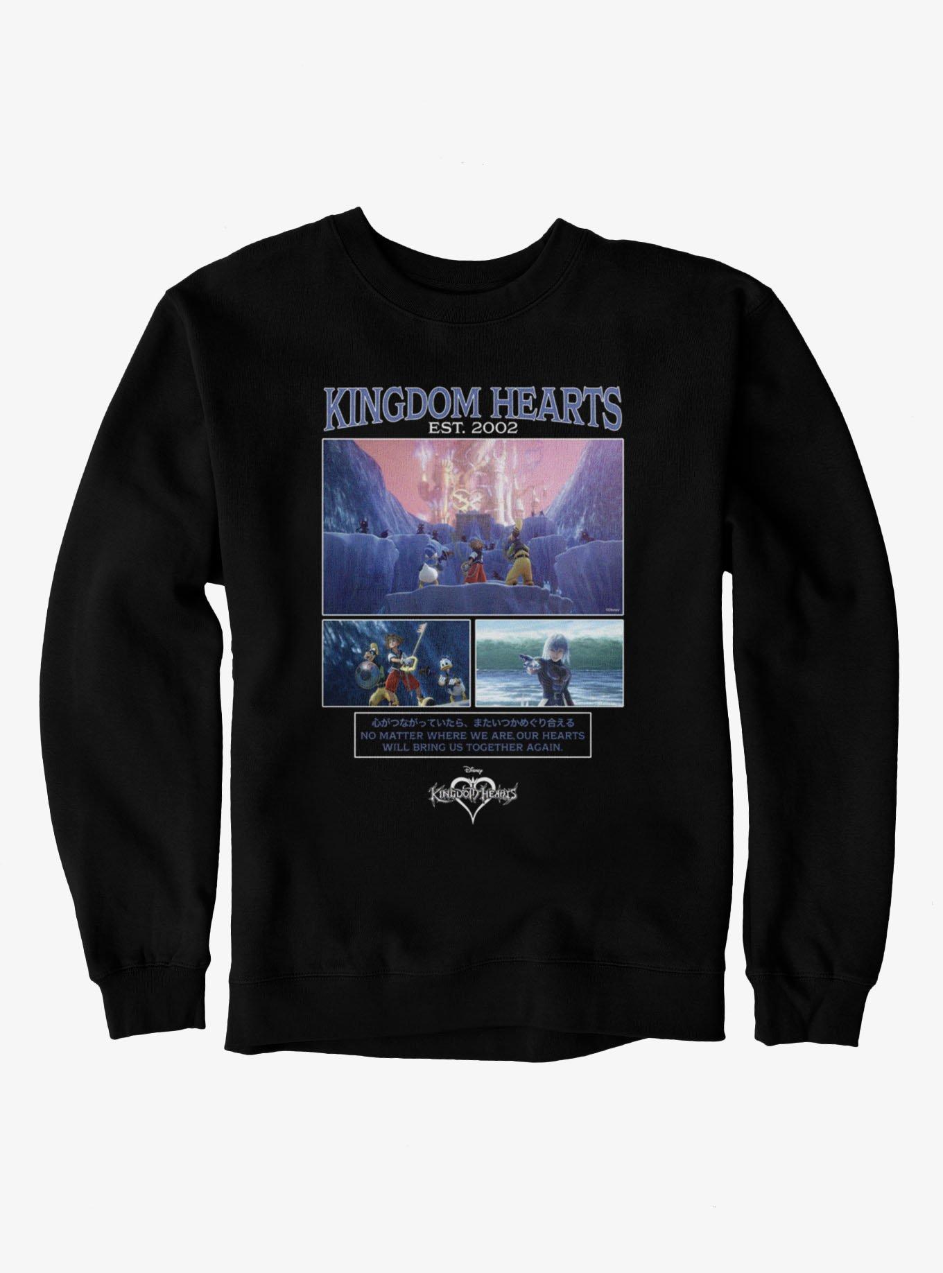 Disney Kingdom Hearts Est. 2002 Sweatshirt
