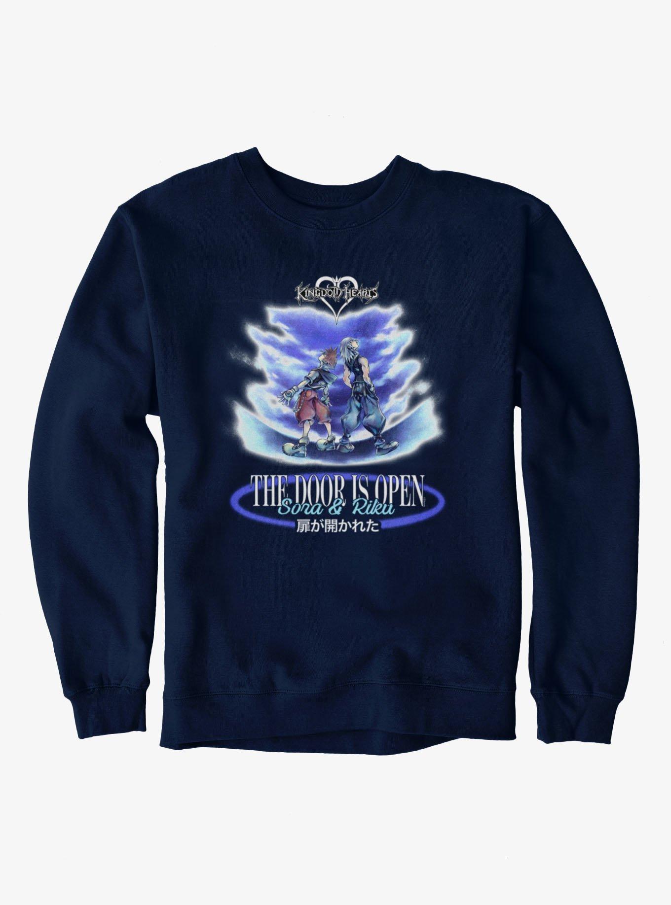 Disney Kingdom Hearts The Door Is Open Sora & Riku Sweatshirt