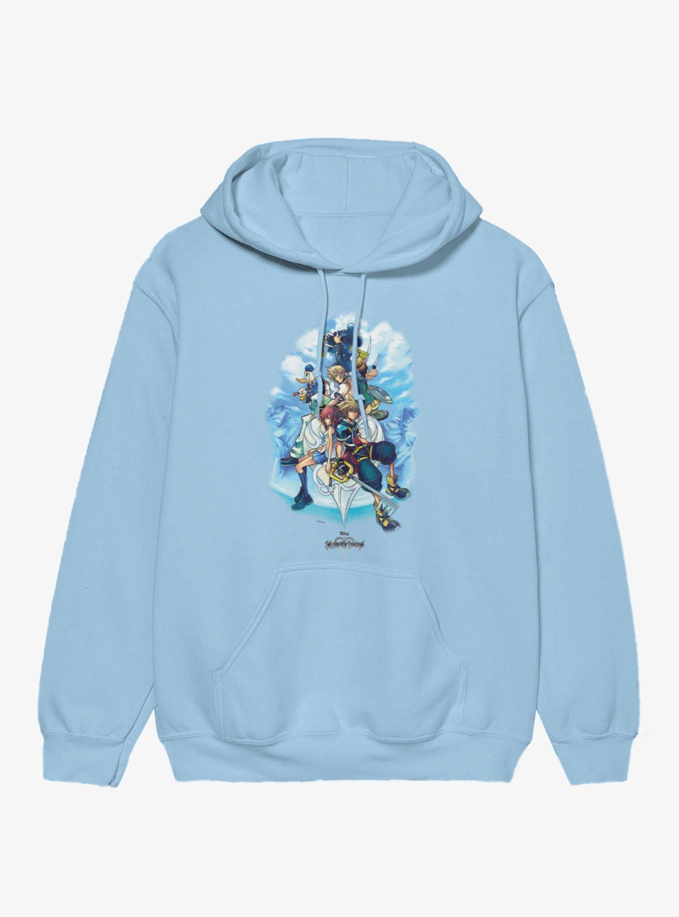 Disney Kingdom Hearts Floating Cloud Group Shot Hoodie